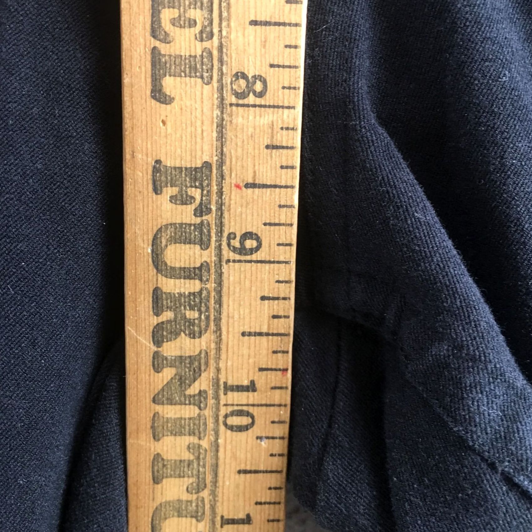 Banana Republic Banana Republic Cropped Jeans Womens 10 Black Zip Fly Mid Rise Slash Pockets Jeans Size 32" / US 10 / IT 46 - 6 Thumbnail