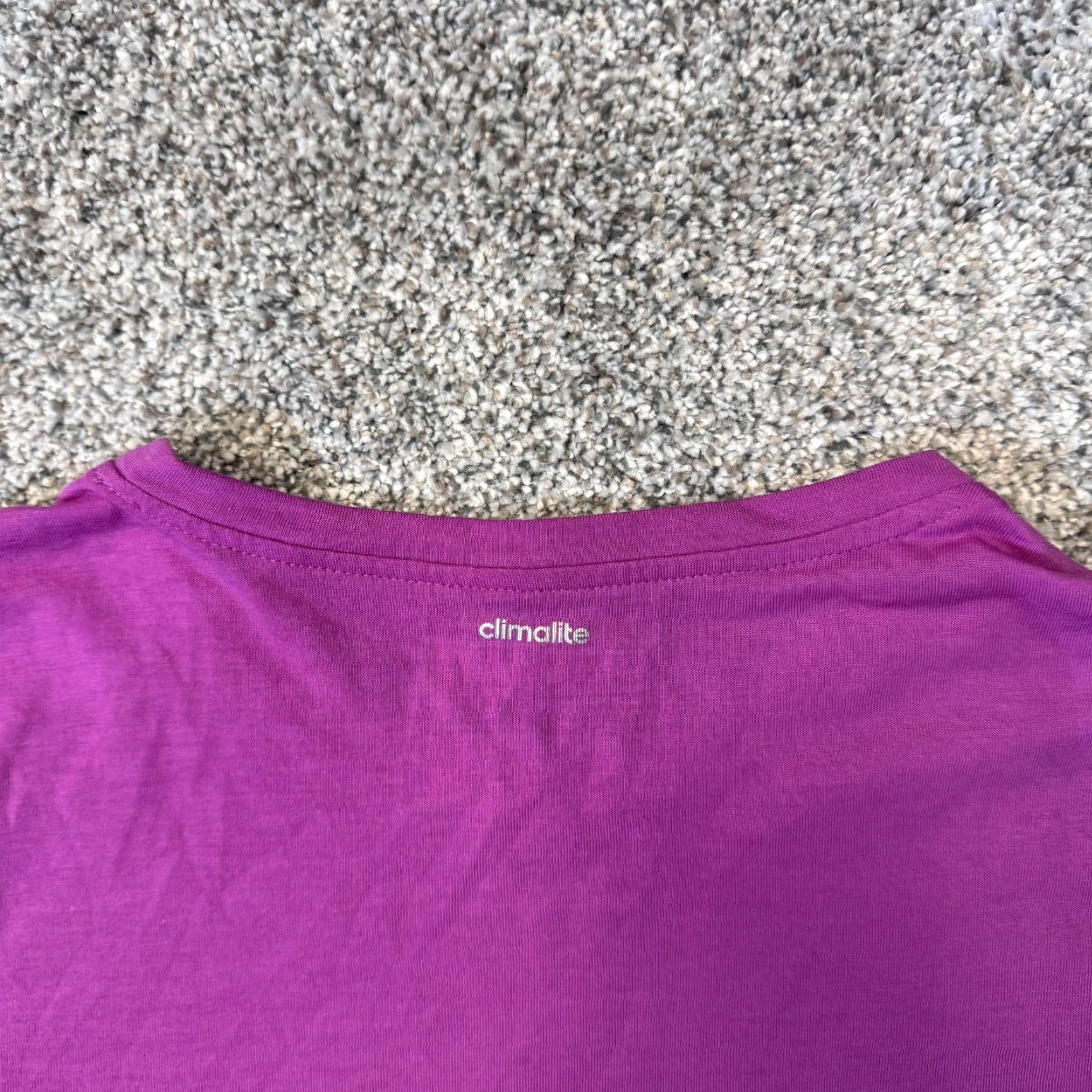 Adidas VINTAGE? (No) Adidas Shirt Womens Small Magenta Purple Ultimate Tee Climalite V Neck Athletic Size S / US 4 / IT 40 - 7 Thumbnail