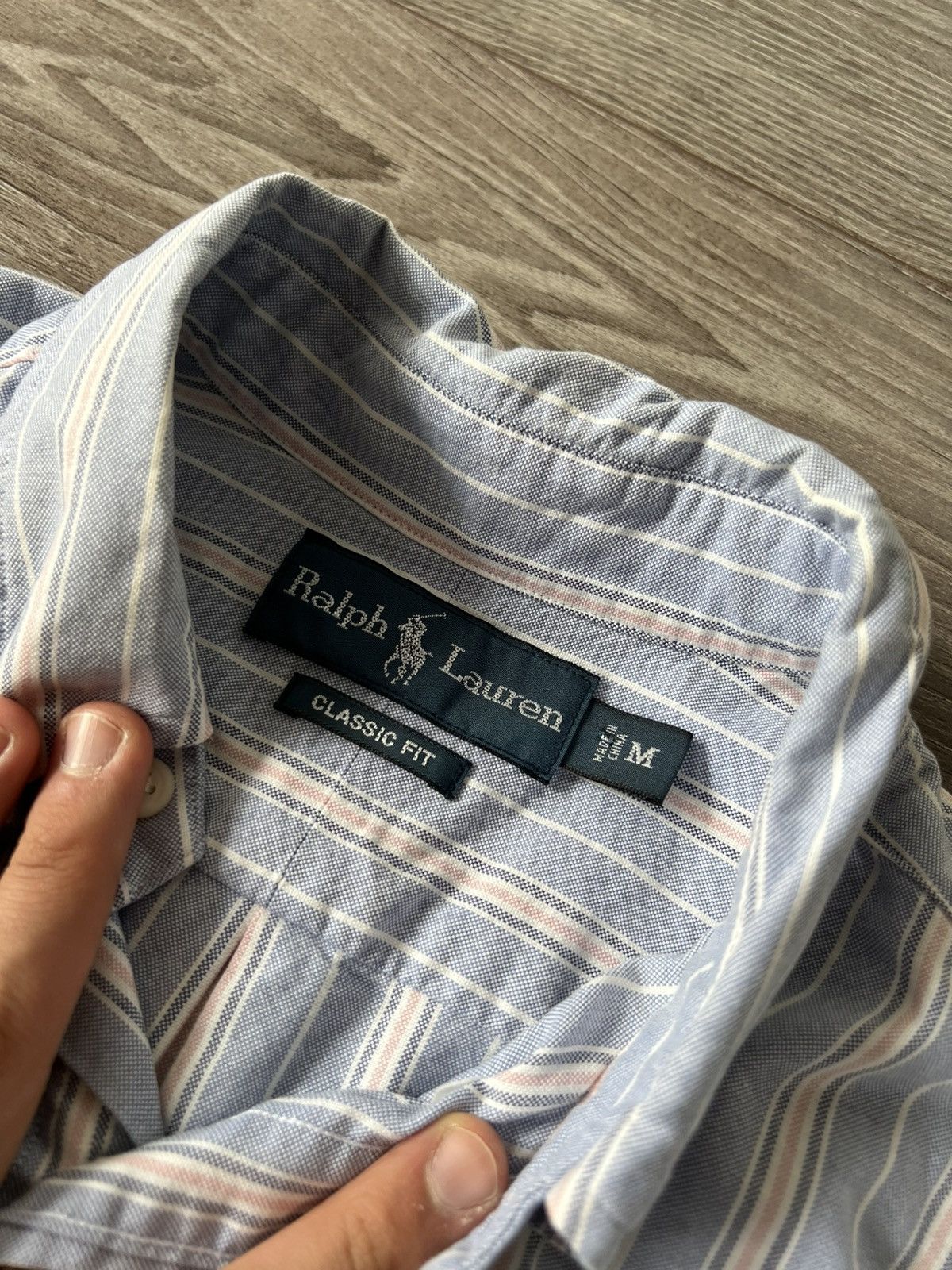 Polo Ralph Lauren Vintage Polo Ralph Lauren RRL Classic Fit Colour Logo Shirt Size US M / EU 48-50 / 2 - 17 Thumbnail