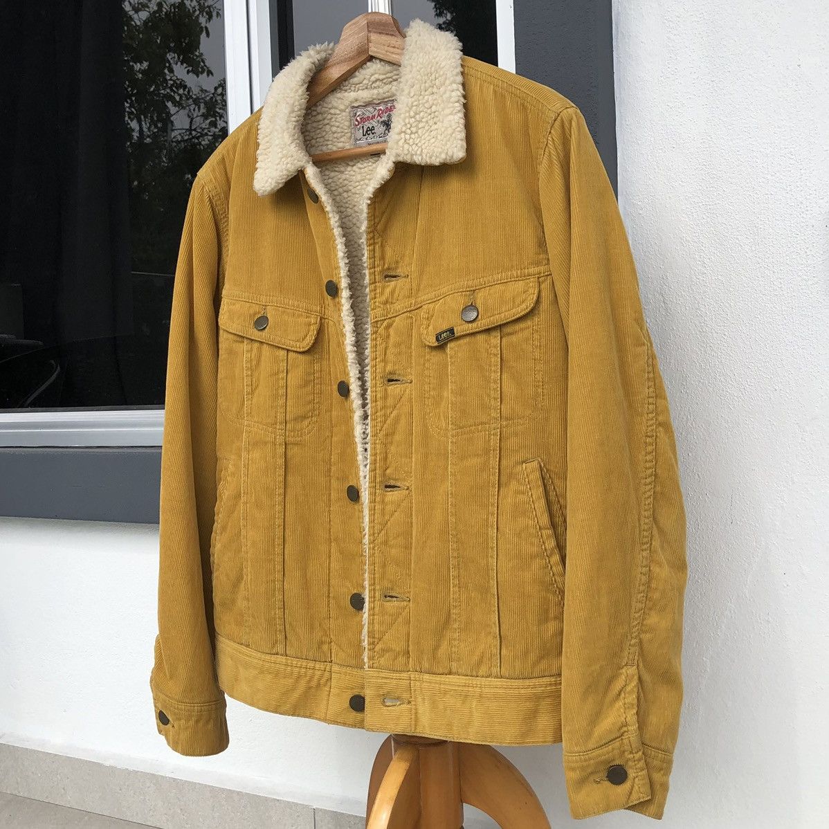 Lee LEE Storm Rider Conduray Sherpa Trucker Jacket Size US S / EU 44-46 / 1 - 3 Thumbnail