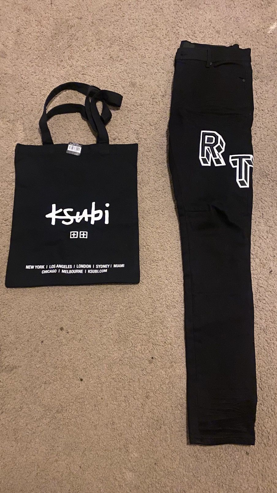 BRYANT SKINNY JEAN | Black COLLEGIATE