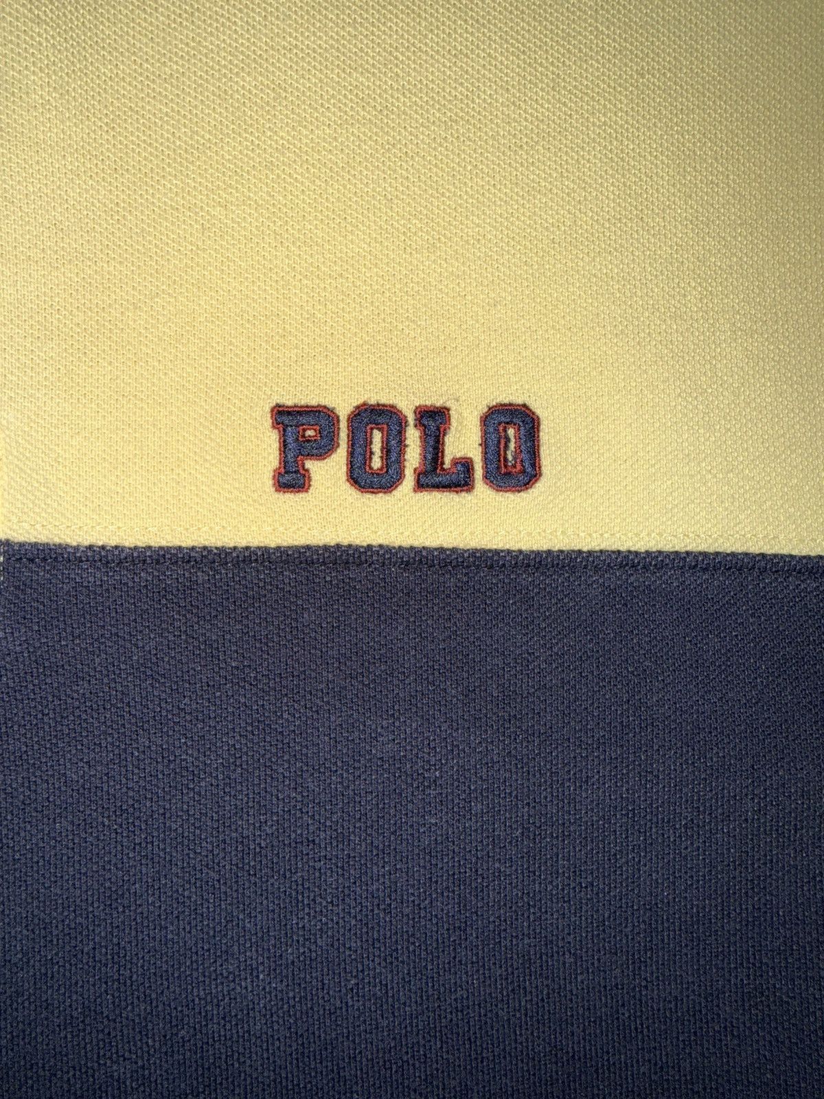 Polo Ralph Lauren Polo Ralph Lauren Yellow Navy Pique Rugby M Size US M / EU 48-50 / 2 - 3 Thumbnail