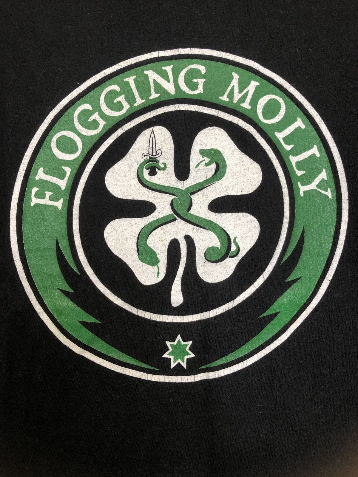 Band Tees × Vintage Vintage Flogging Molly T-Shirt Size US S / EU 44-46 / 1 - 2 Thumbnail