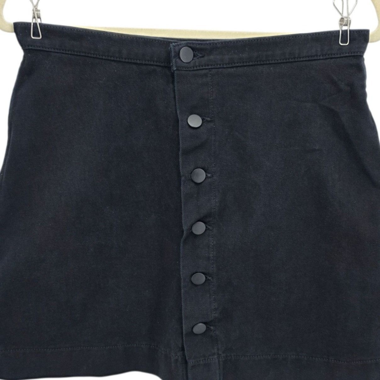 American Apparel American Apparel Jeans Womens Large Skirt Denim A-Line Mini Size 30" / US 8 / IT 44 - 2 Thumbnail