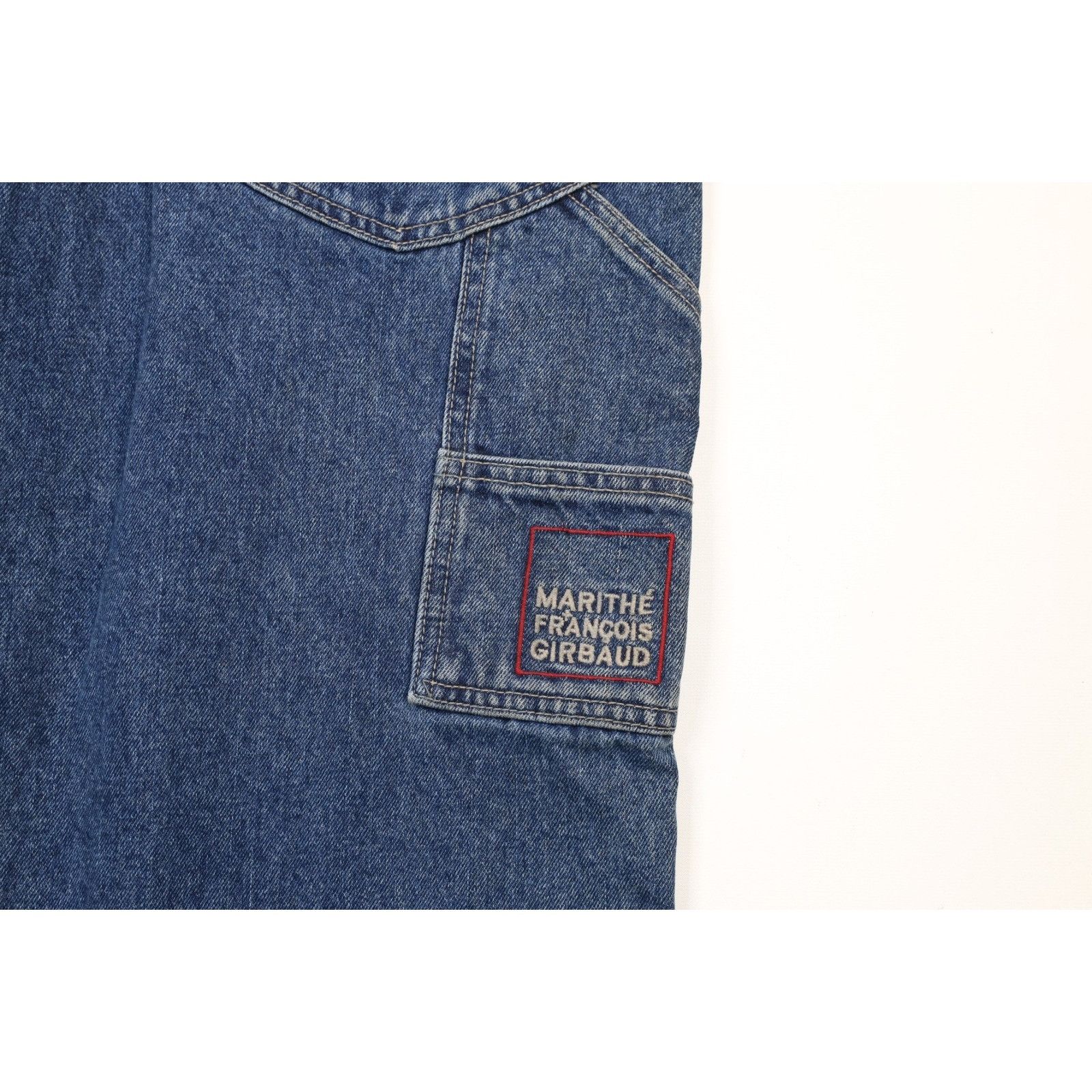 Marithe + Francois Girbaud × Vintage NOS Vintage 90s Marithe Francois Girbaud Baggy Jeans Blue Size US 32 / EU 48 - 12 Thumbnail