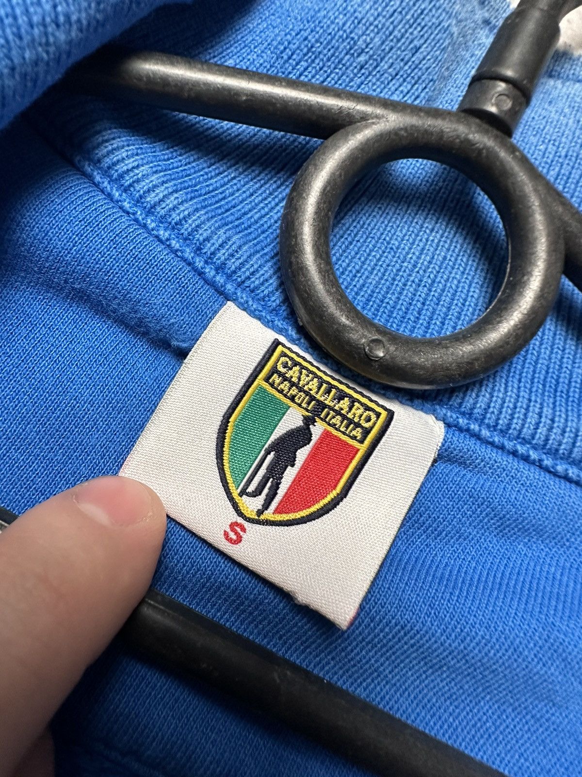 Vintage Vintage Italia soccer track jacket size S big logo Azzurri Size US S / EU 44-46 / 1 - 5 Thumbnail