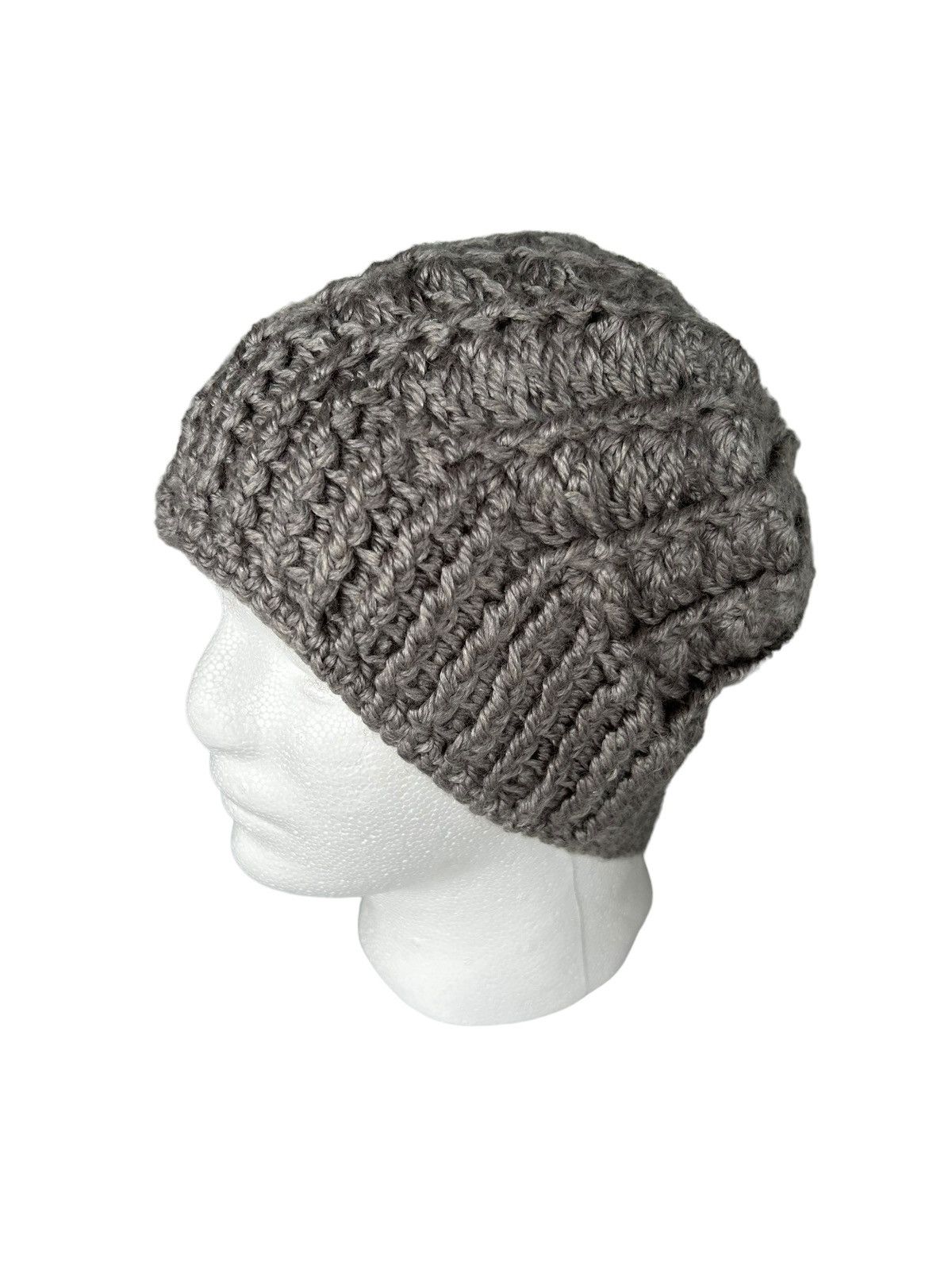 14th Addiction × Japanese Brand Handmade Corchet Knitted Beanie Hats Size ONE SIZE - 2 Thumbnail