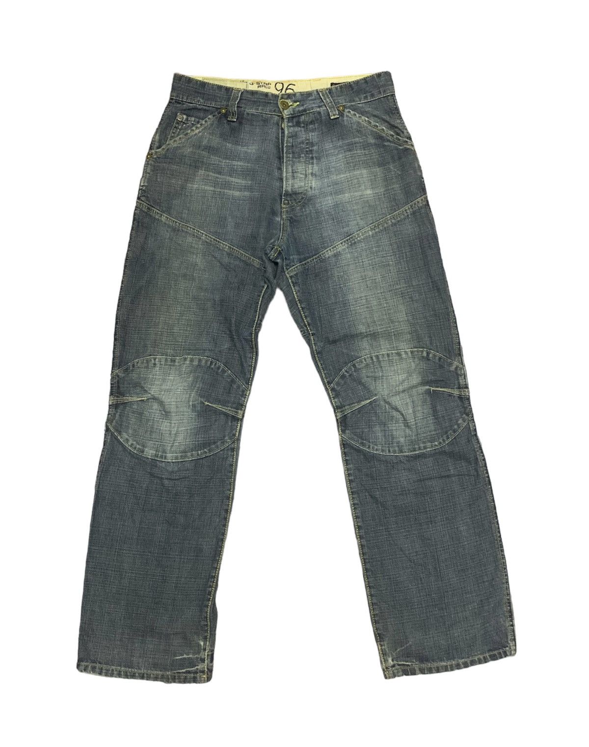 G-Star GSTAR RAW 96 DOUBLE KNEE DENIM Size US 32 / EU 48 - 1 Thumbnail
