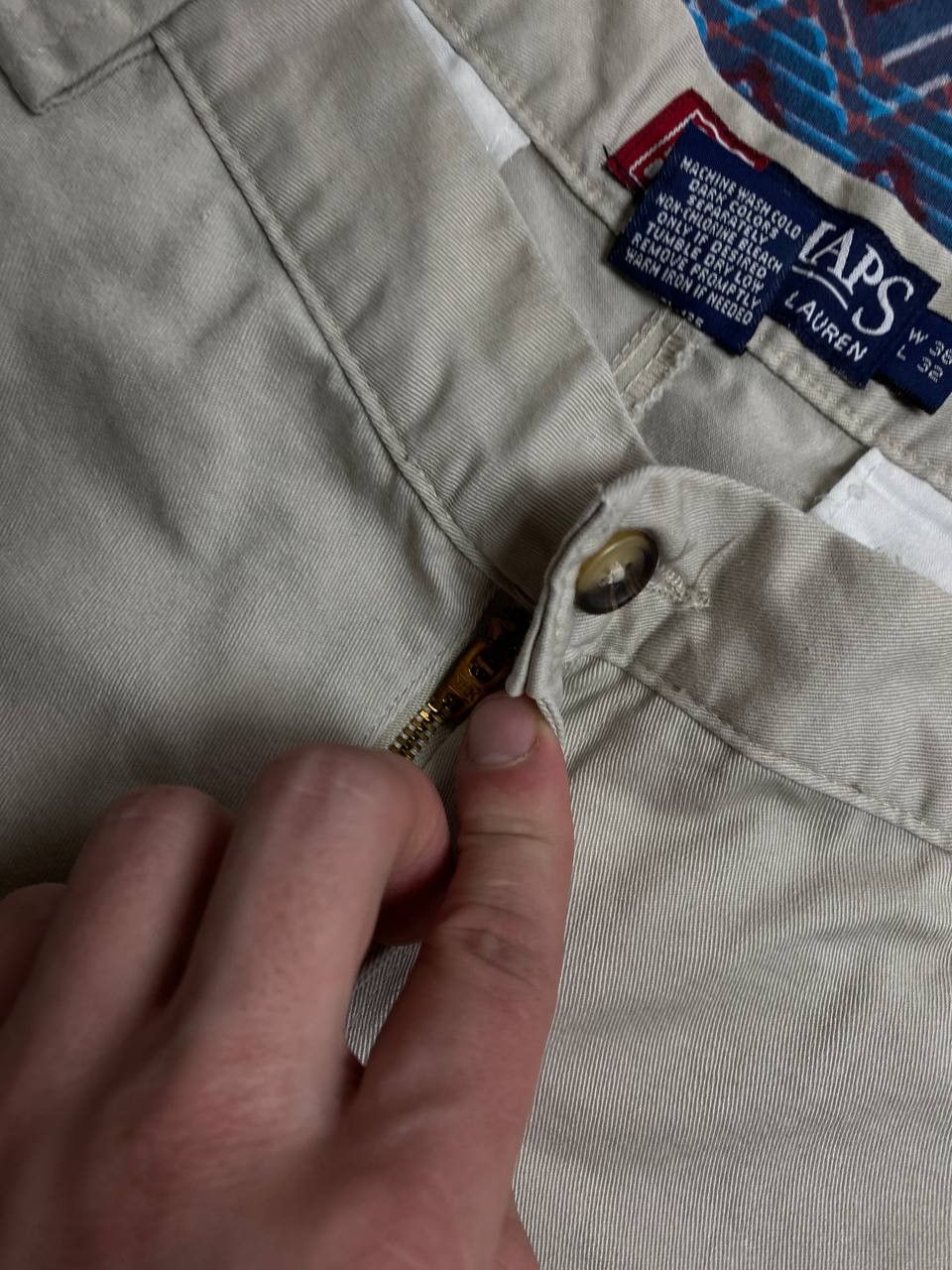 Polo Ralph Lauren × Vintage Vintage polo Ralph Lauren classic chino pants Size US 36 / EU 52 - 11 Thumbnail