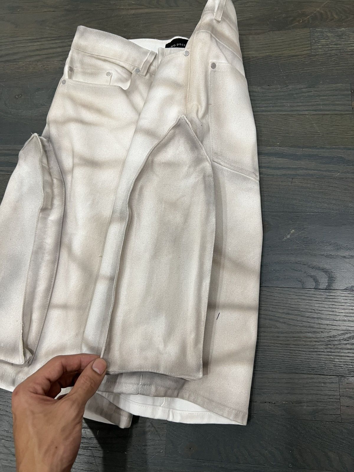 Who Decides War Stain glass cargo pocket shorts Size US 30 / EU 46 - 4 Thumbnail