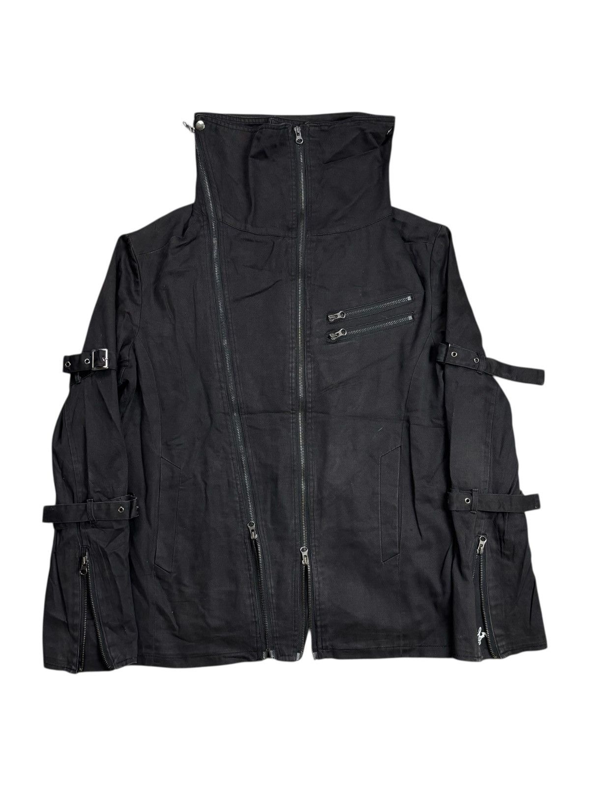 Ekam 2000s Devil 'n Bass - Rick Owens Style Multizips Jacket Size US M / EU 48-50 / 2 - 4 Thumbnail
