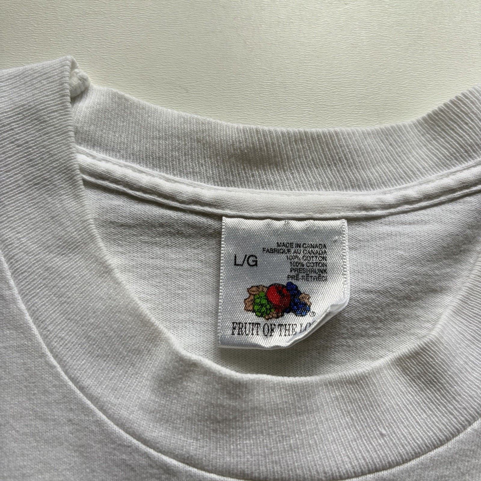 Fruit Of The Loom × Vintage Vintage 90s Dr. Seuss Cat In The Hat Shirt Large White Rare Size US L / EU 52-54 / 3 - 4 Thumbnail