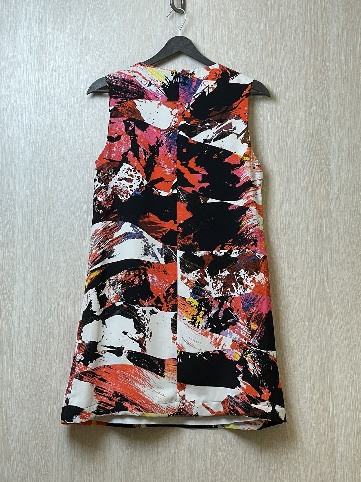 Designer × Kenzo KENZO Sleeveless Abstract Mini Dress Size M / US 6-8 / IT 42-44 - 4 Thumbnail