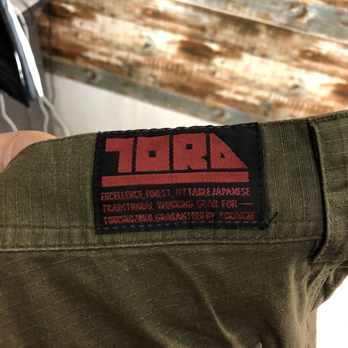 Japanese Brand Tora Green Cargo Multipocket Joggers Pants #A2533 Size US 28 / EU 44 - 21 Thumbnail