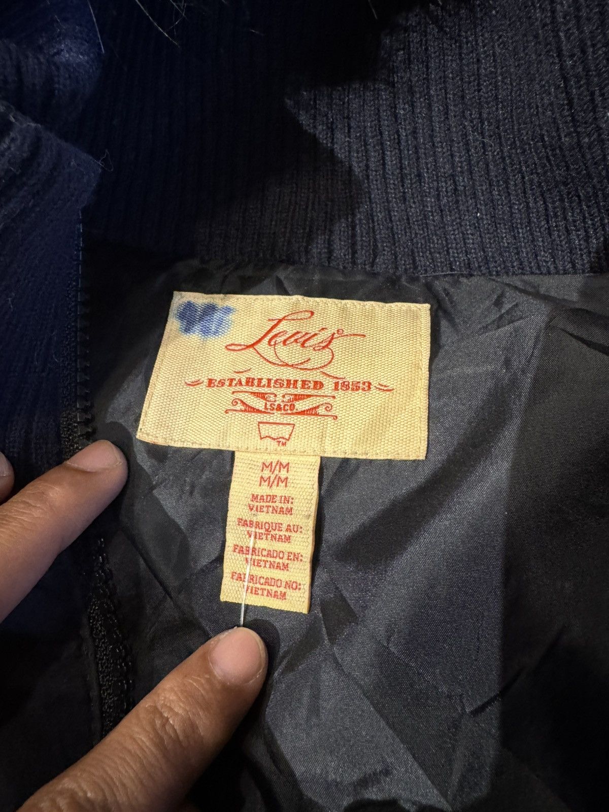 Japanese Brand FUR JACKET LIKE IFSIXWASNINE STYLE BY LEVIS Size US M / EU 48-50 / 2 - 8 Thumbnail