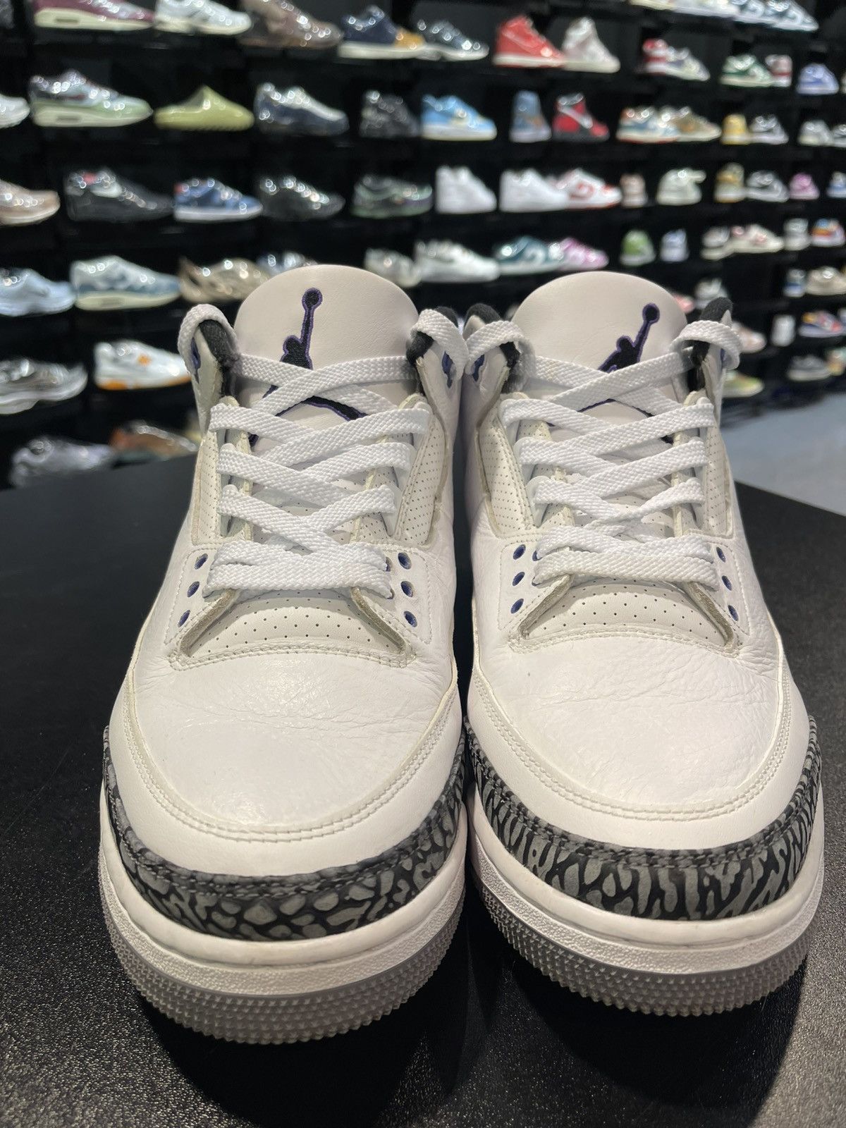 Jordan Brand Size 13 - Jordan 3 Retro Dark Iris Purple Size US 13 / EU 46 - 2 Thumbnail