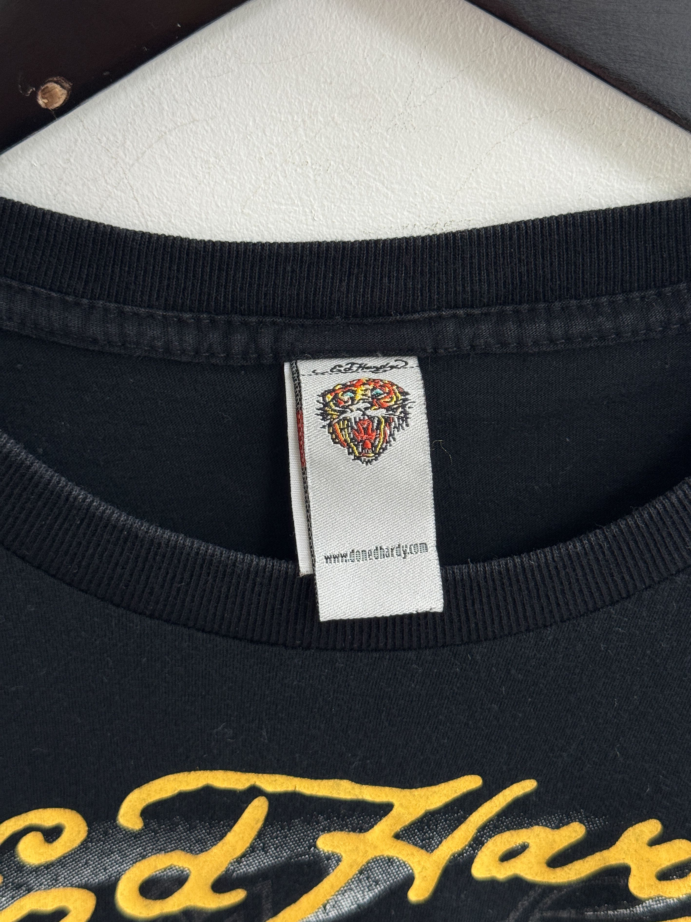 Ed Hardy Ed Hardy Logo Printed Tee Shirt Size US L / EU 52-54 / 3 - 4 Thumbnail