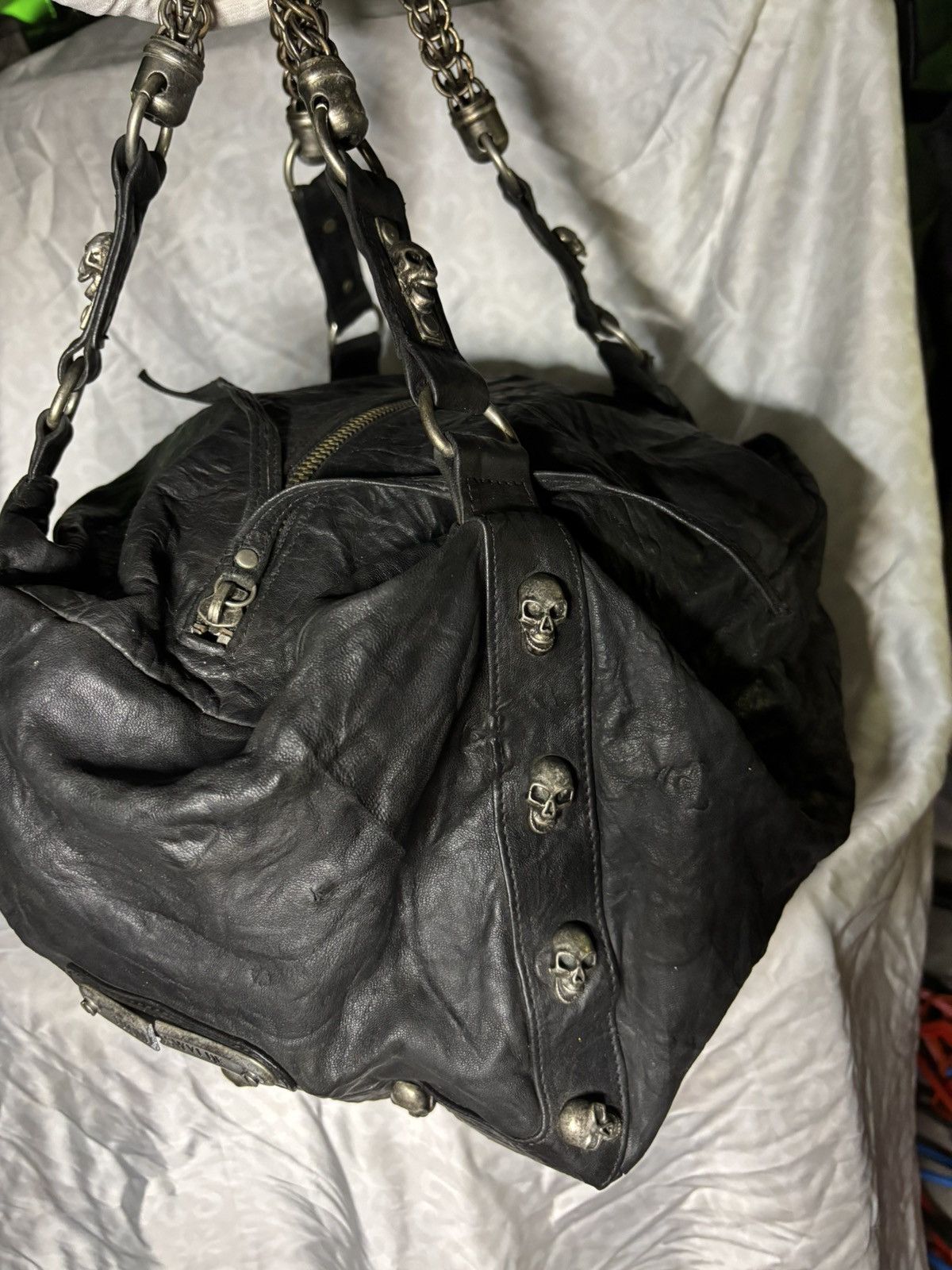 ThomasWylde Oxford Circus Avant-Garde Skull Punk Bag