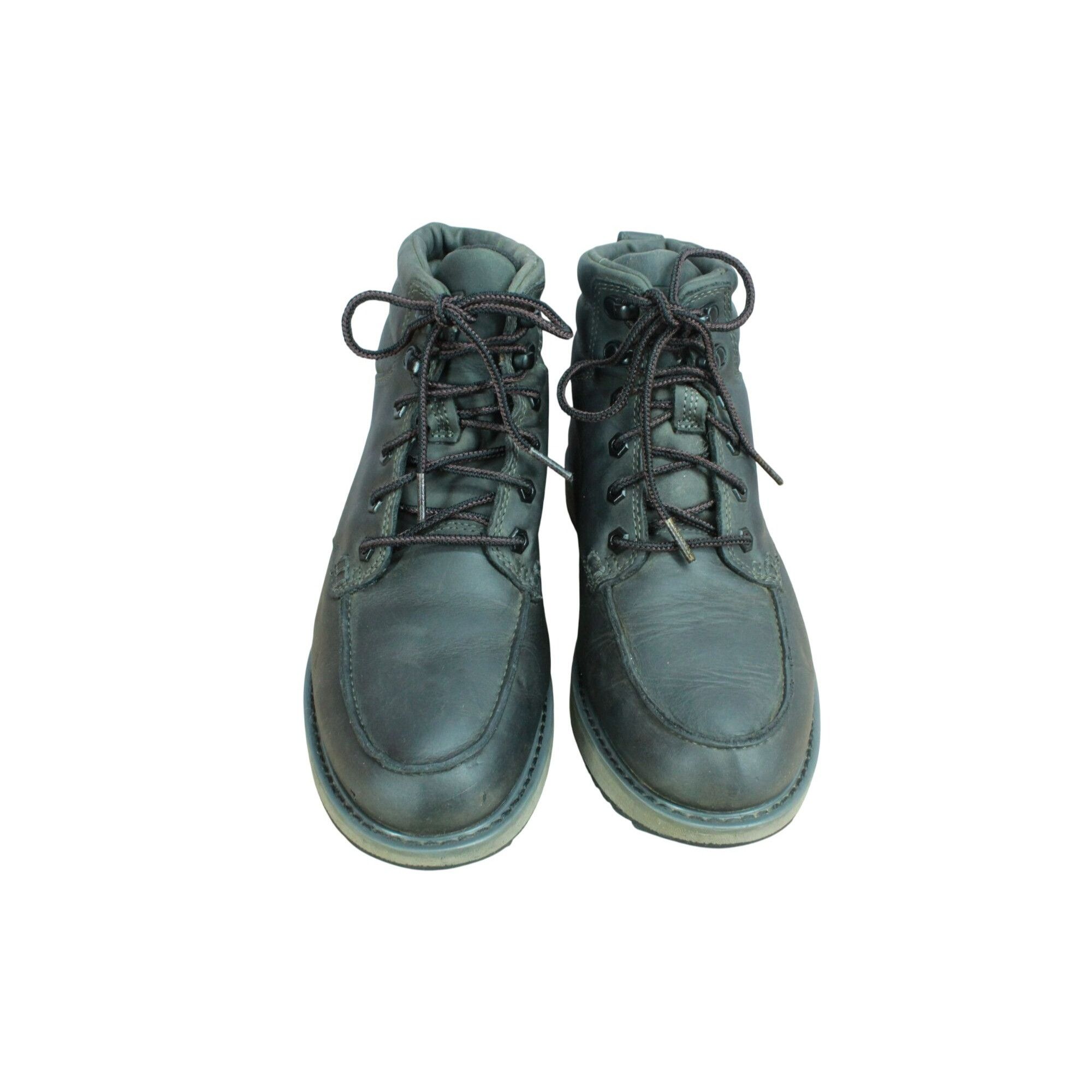 L.L. Bean LL Bean Black Stonington Moc Toe Work Boots Size US 7 / EU 40 - 5 Thumbnail
