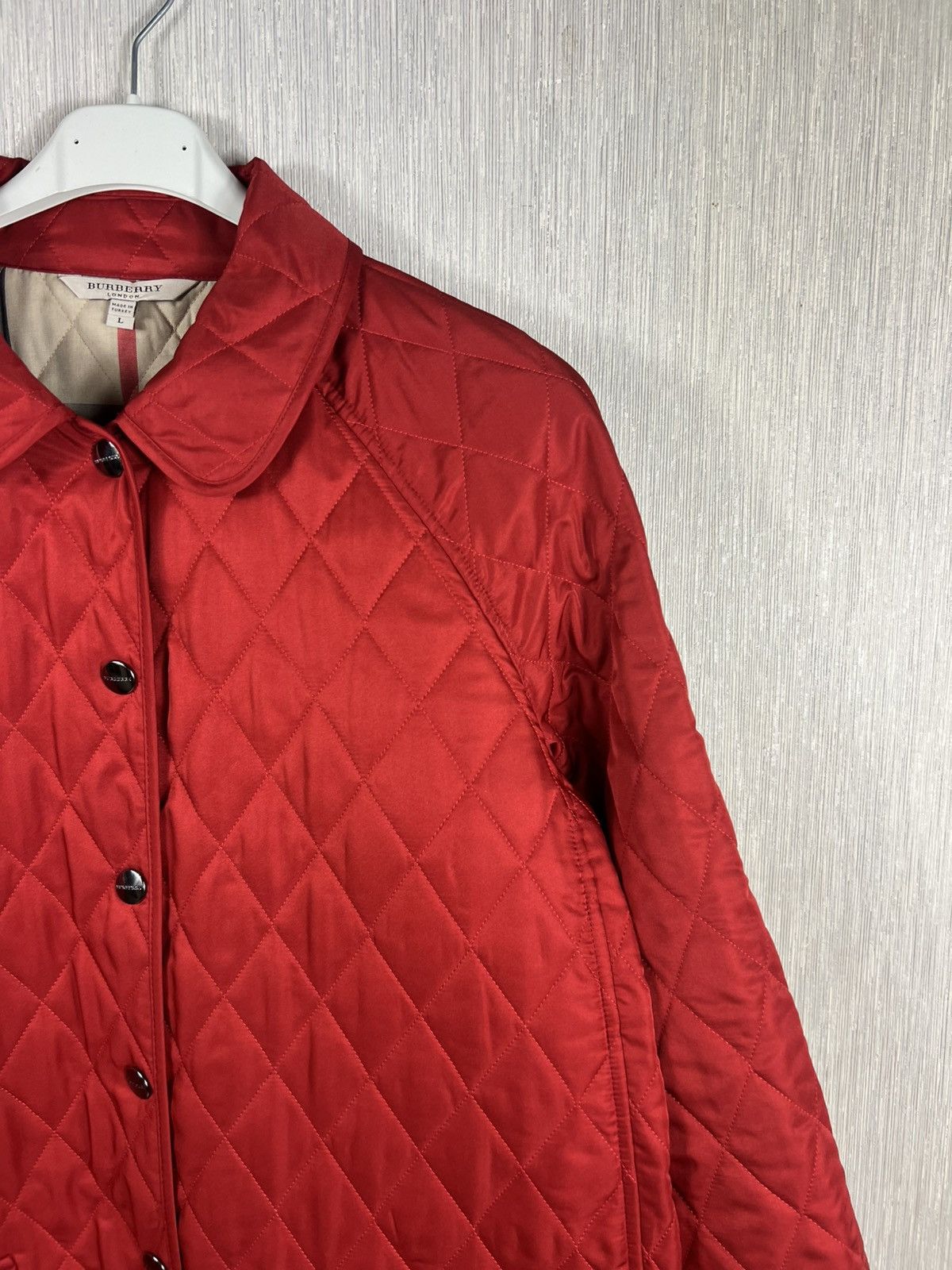 Burberry Burberry London checked quilted parka jacket coat nova check Size L / US 10 / IT 46 - 4 Thumbnail