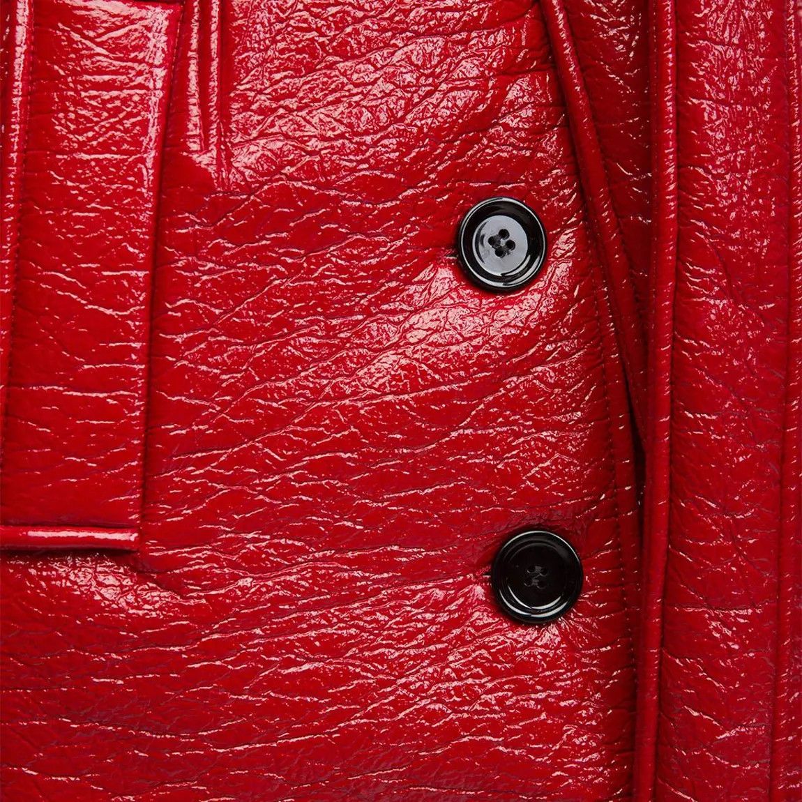 Dolce & Gabbana o1y0825 Belted Overcoat in Red Size S / US 4 / IT 40 - 4 Thumbnail