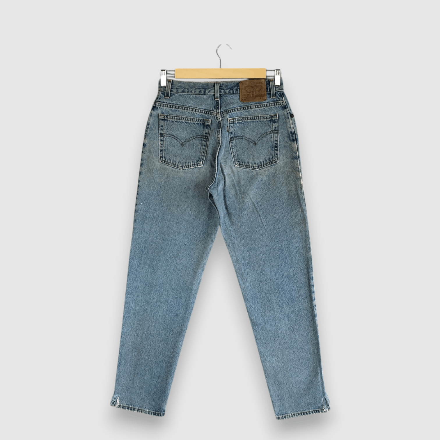 Levi's Vintage Faded Levis 550 Jeans Levi's Mud Stone Wash Denim Size 28" / US 6 / IT 42 - 2 Thumbnail