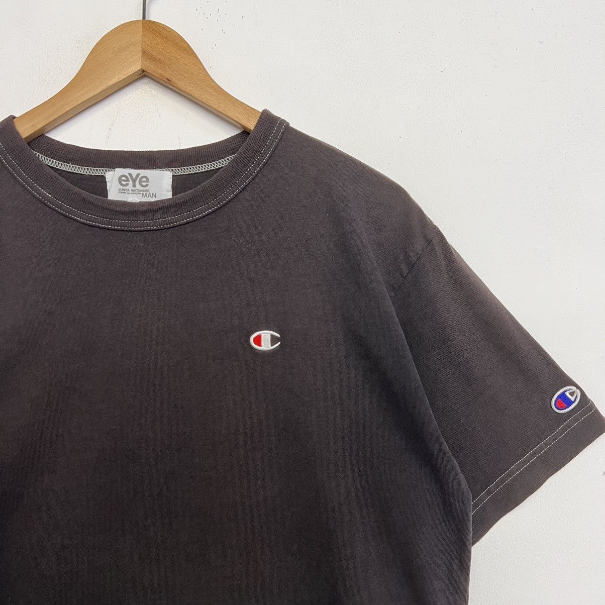 Junya Watanabe eYe COMME des GARÇONS JUNYA WATANABE MAN and Champion Tshirt Size US S / EU 44-46 / 1 - 3 Thumbnail