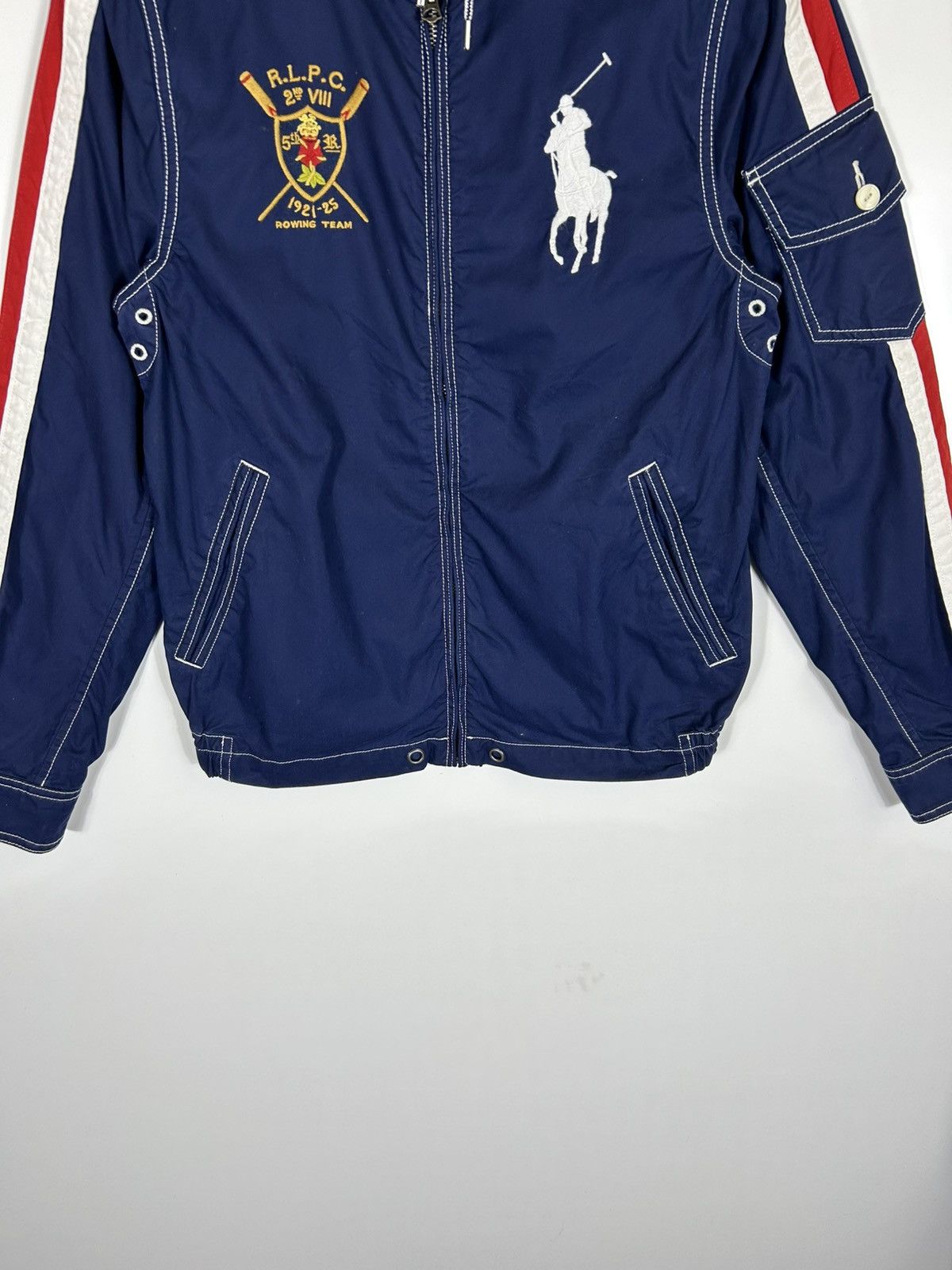 Polo Ralph Lauren 🔥Polo Ralph Lauren Big Pony Hooded Zipper Jacket Size US XS / EU 42 / 0 - 5 Thumbnail
