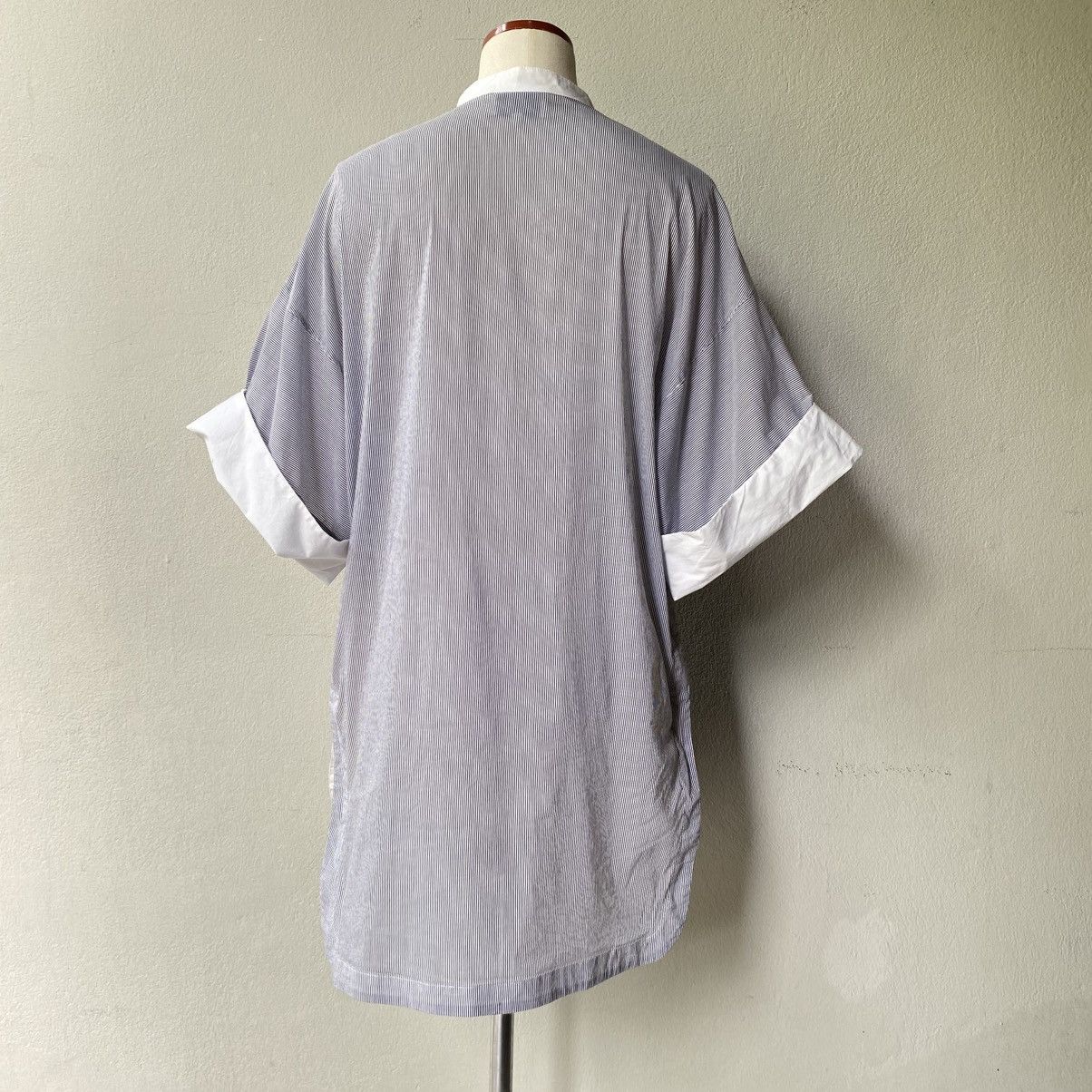 3.1 Phillip Lim 3.1 Phillip Lim Navy Stripe Shirt Dress Size S / US 4 / IT 40 - 2 Thumbnail