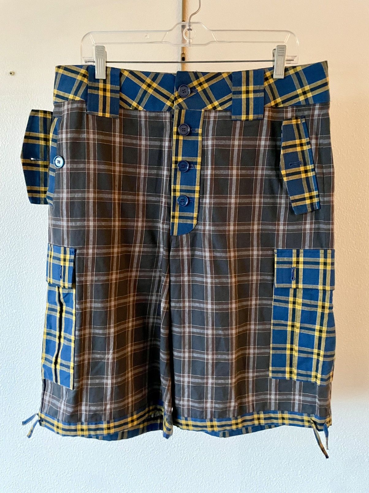 Aris Tatalovich Plaid Shorts