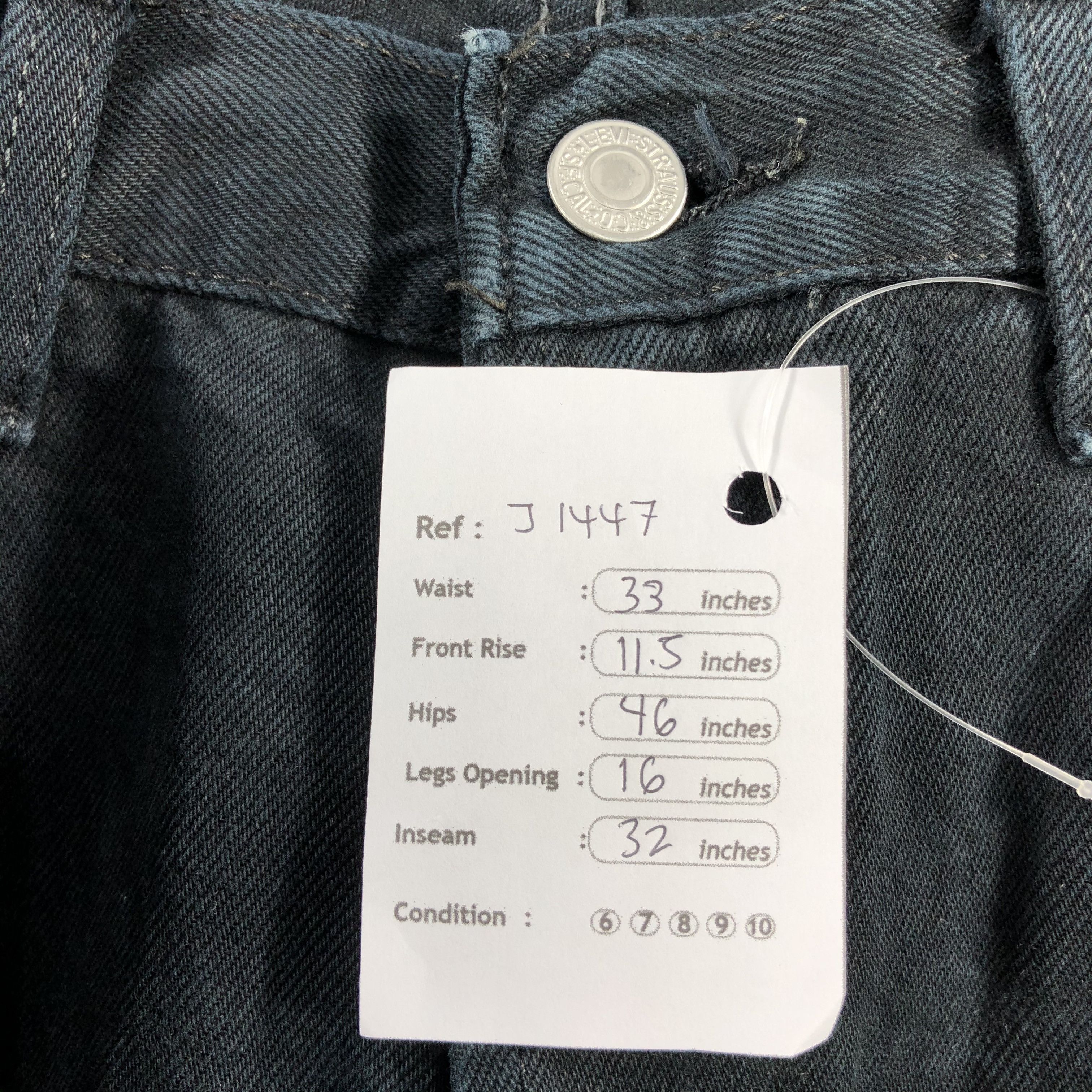 Levi's 90s Vintage Levis 501 Earth Tone Jeans-J1447 Size US 33 - 13 Thumbnail