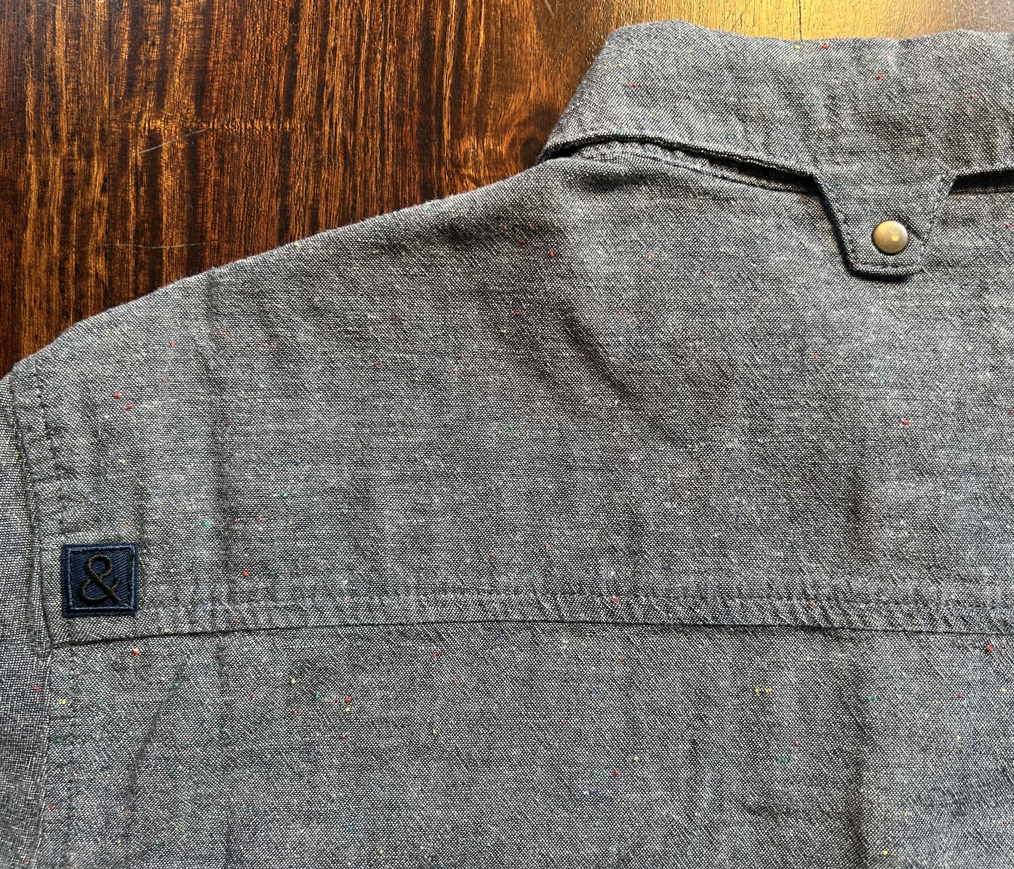 Other Hedley & Bennett Speckled Chambray Work Shirt | Made in LA Size US M / EU 48-50 / 2 - 3 Thumbnail