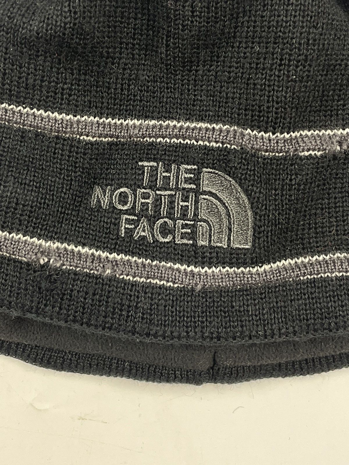 The North Face × Vintage The North Face beanie y2k hats Winter black logo drill Size ONE SIZE - 2 Thumbnail