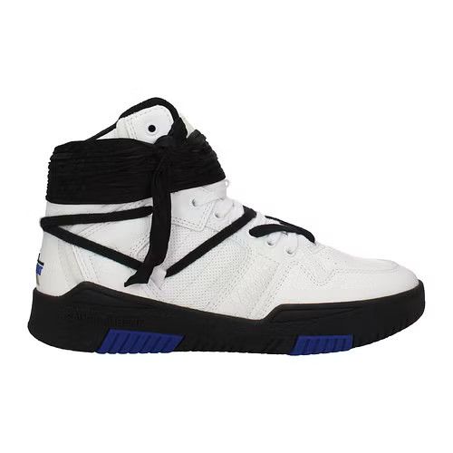 image of Saint Laurent Paris Ob1O1E0424 Hi Top Sneakers In White/black, Men's (Size 11)