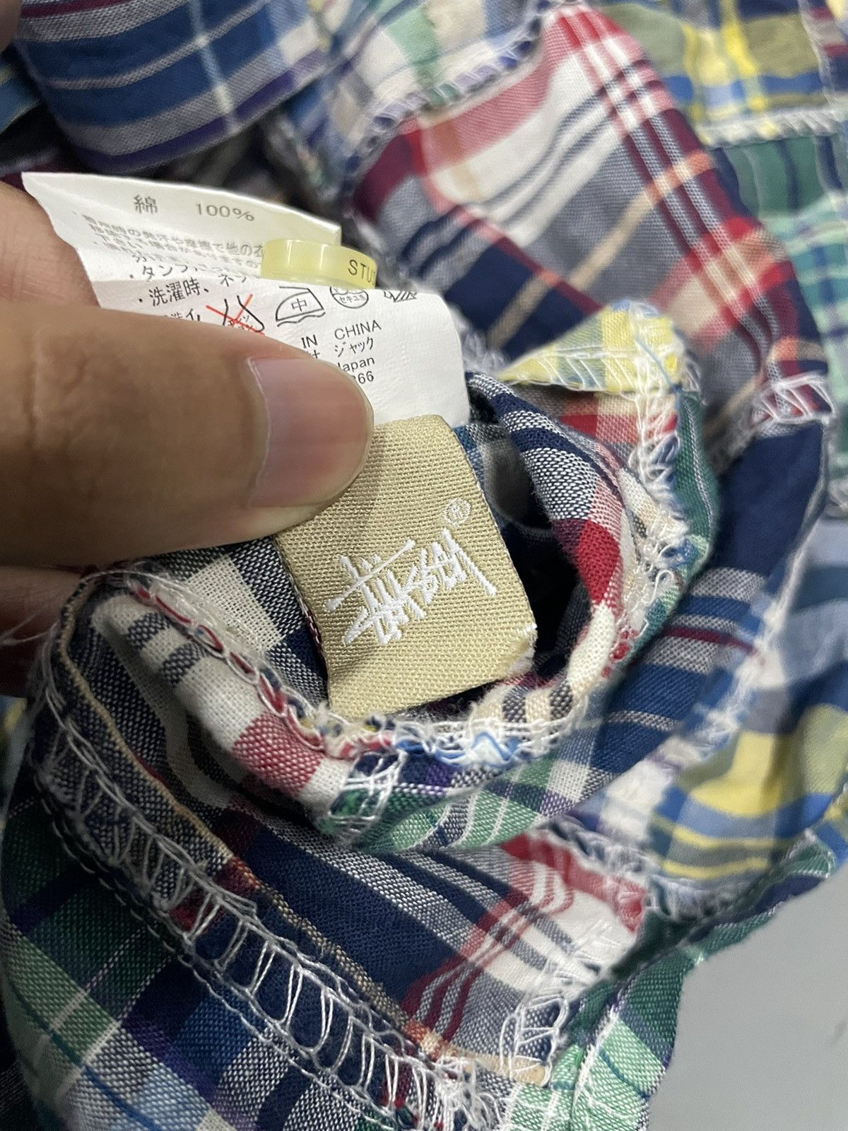 Stussy Stussy Patchwork Short sleeve shirt Size US M / EU 48-50 / 2 - 9 Thumbnail