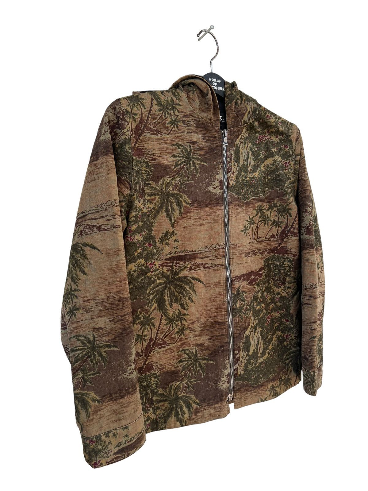 A.P.C. Archive 1999 A.P.C. France Waxed Canvas Tropical Hood Jacket Size US S / EU 44-46 / 1 - 10 Thumbnail