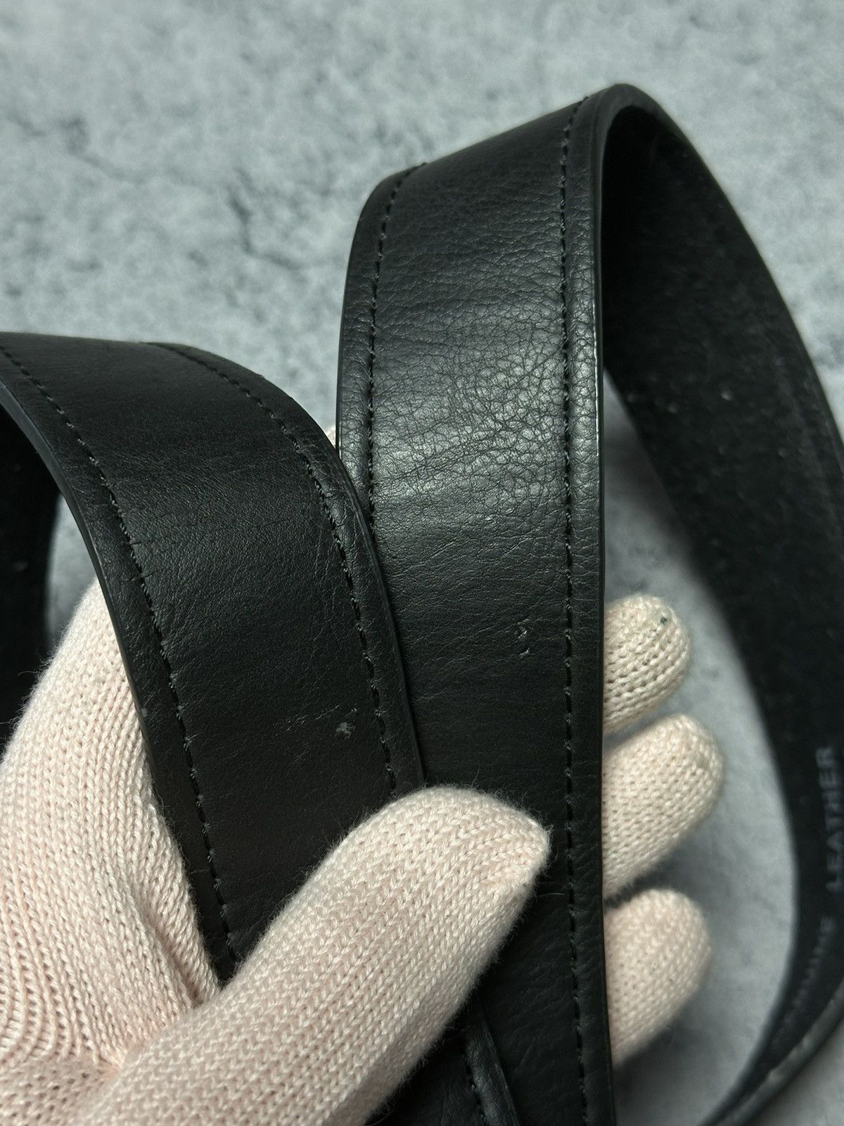 Dickies Dickies Black Leather Belt Size ONE SIZE - 9 Thumbnail