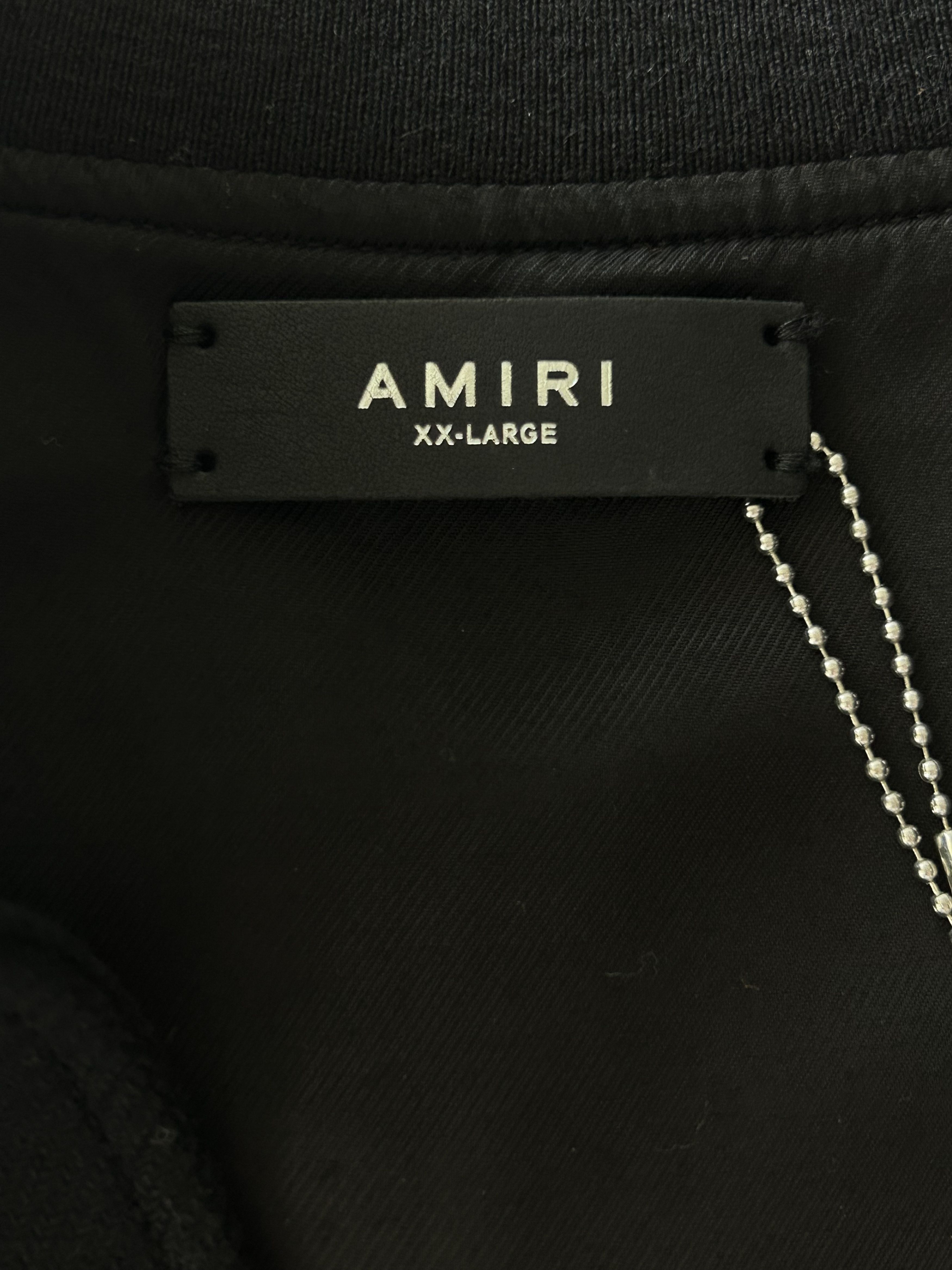 Amiri Amiri Black & White Fighters Varsity Jacket Size US XXL / EU 58 / 5 - 3 Thumbnail