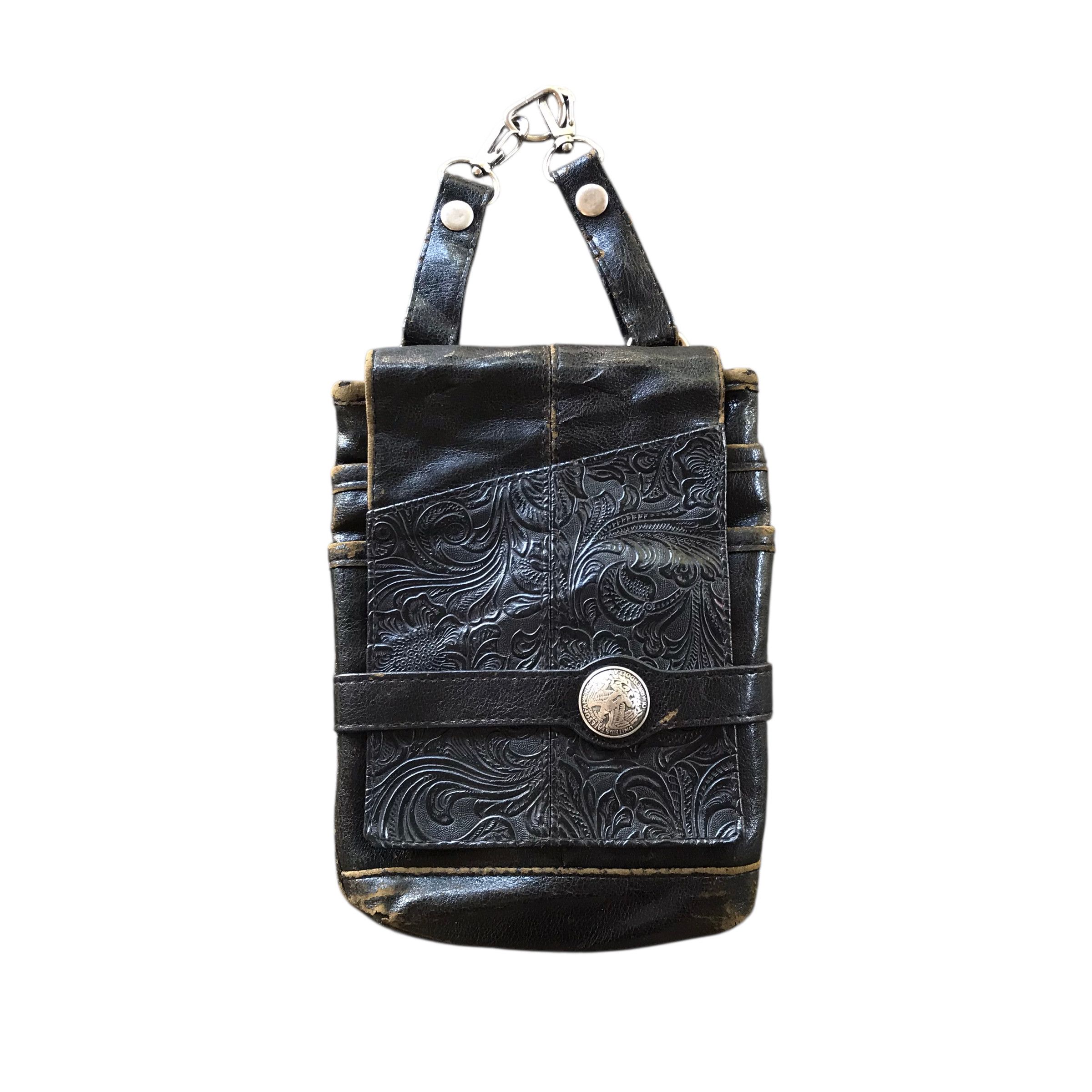 Genuine Leather Rare Indian GOA United State of America Genuine leather bag Size ONE SIZE - 8 Thumbnail
