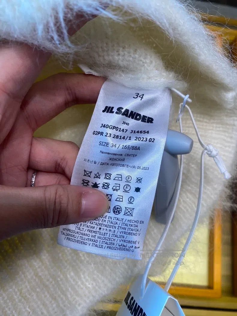 Jil Sander Jil Sander size 34 Mohair Letter Sweater Size S / US 4 / IT 40 - 4 Thumbnail
