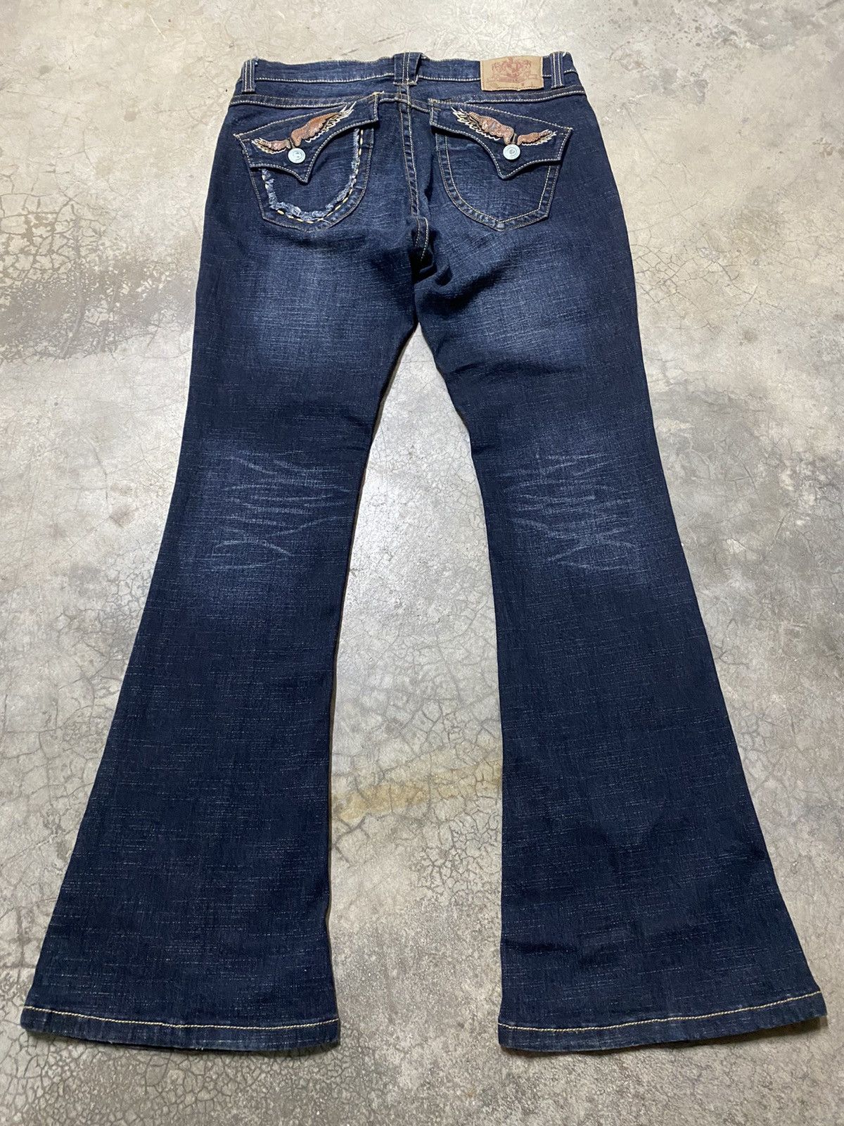 Hysteric Glamour × If Six Was Nine × Tornado Mart 💥last call💥 Flare Jeans Japan Original Tongue Pocket Size US 33 - 1 Thumbnail