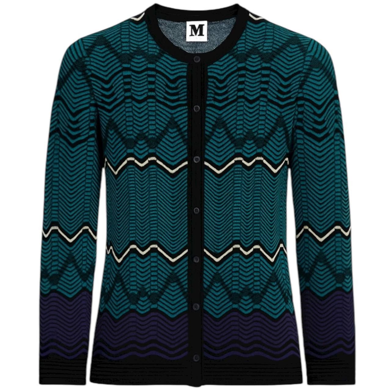 Missoni MISSONI WOMEN ABSTRACT CLASSIC BUTTON CARDIGAN RARE SIZE 44 Size M / US 6-8 / IT 42-44 - 1 Thumbnail