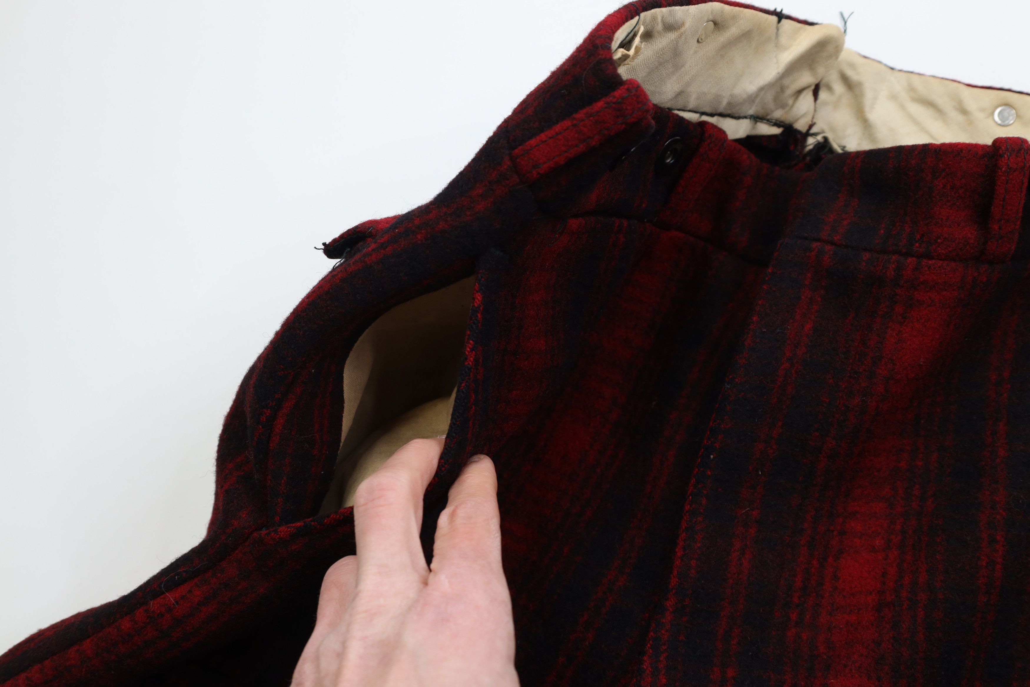 Woolrich Woolen Mills Vintage 60s Woolrich Knee Mackinaw Wool Joggers Pants USA Size US 32 / EU 48 - 9 Thumbnail