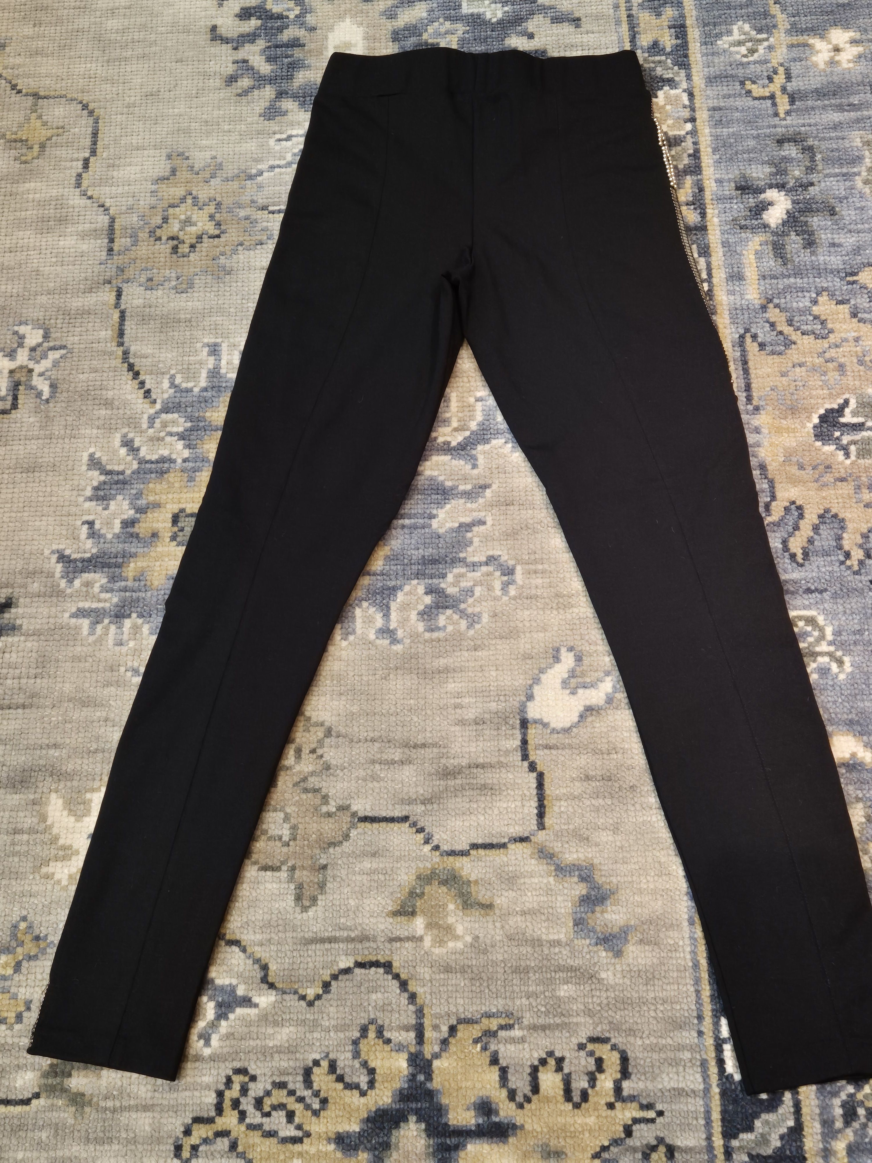 CAMILLA Camilla black & gold heavily embellished leggings Size 27" / US 4 / IT 40 - 6 Thumbnail