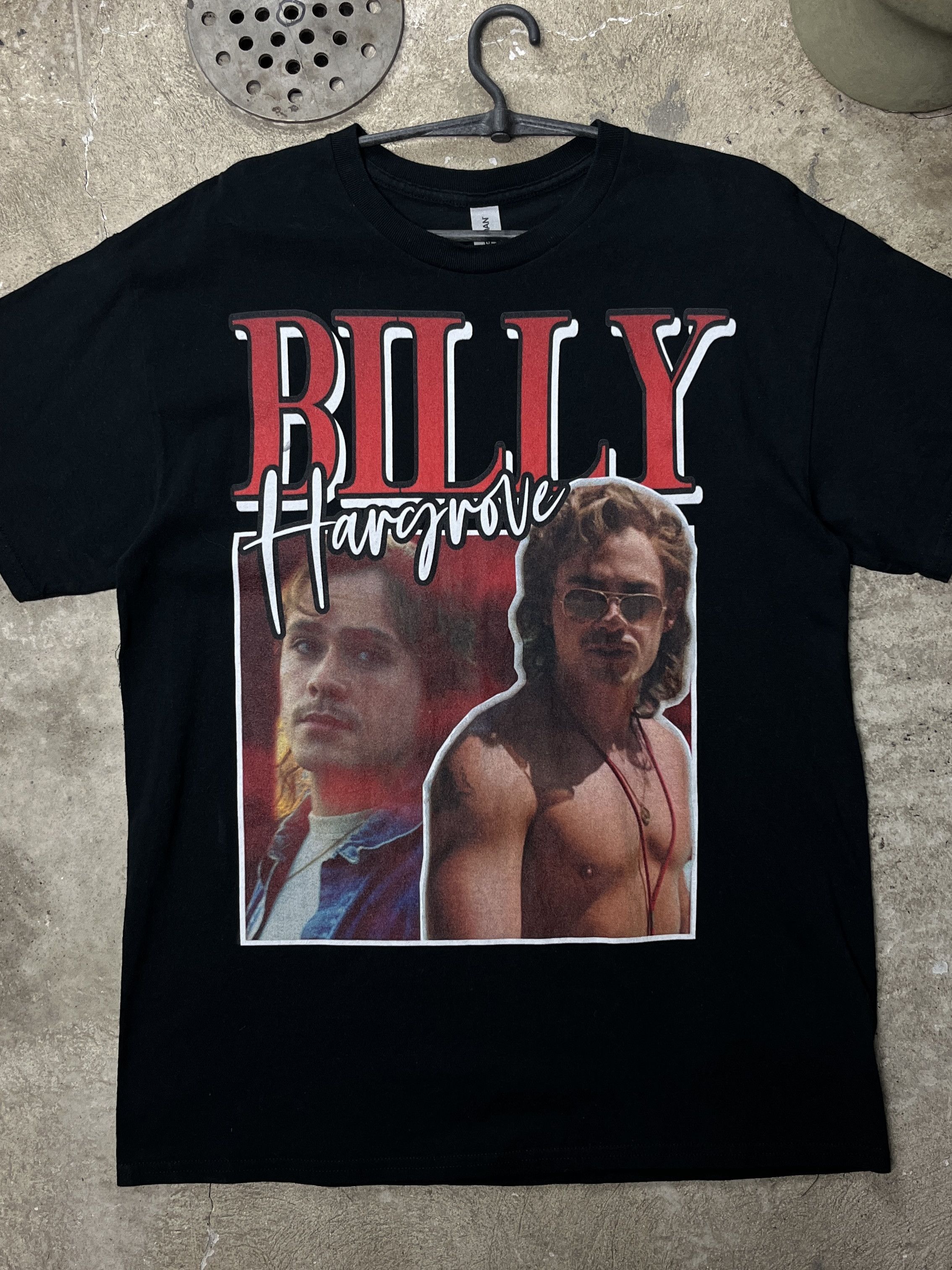 Vintage BILLY HARGROVE STRANGER THINGS TEE - № 986 Size US L / EU 52-54 / 3 - 2 Thumbnail