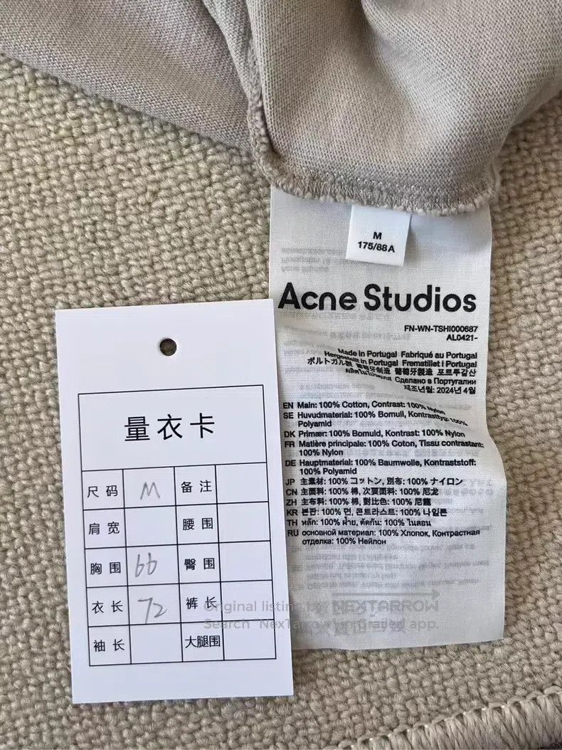 Acne Studios Acne Studios 2024 Fall/Winter Series, Distressed Casual Fa Size US M / EU 48-50 / 2 - 5 Thumbnail