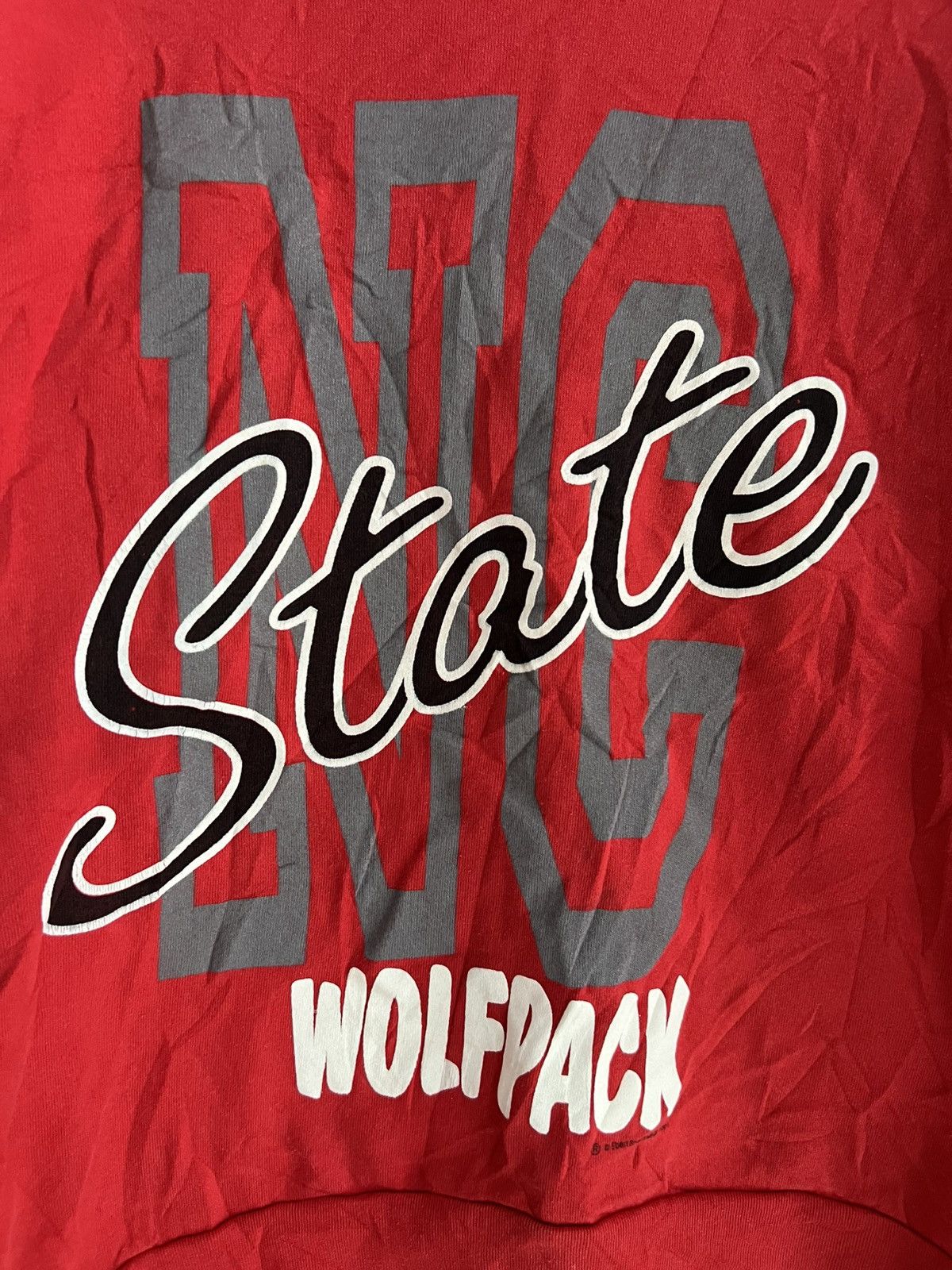 Vintage Vintage 90s North Carolina Wolfpack Ebert Sportwear Sweater Size US M / EU 48-50 / 2 - 4 Thumbnail