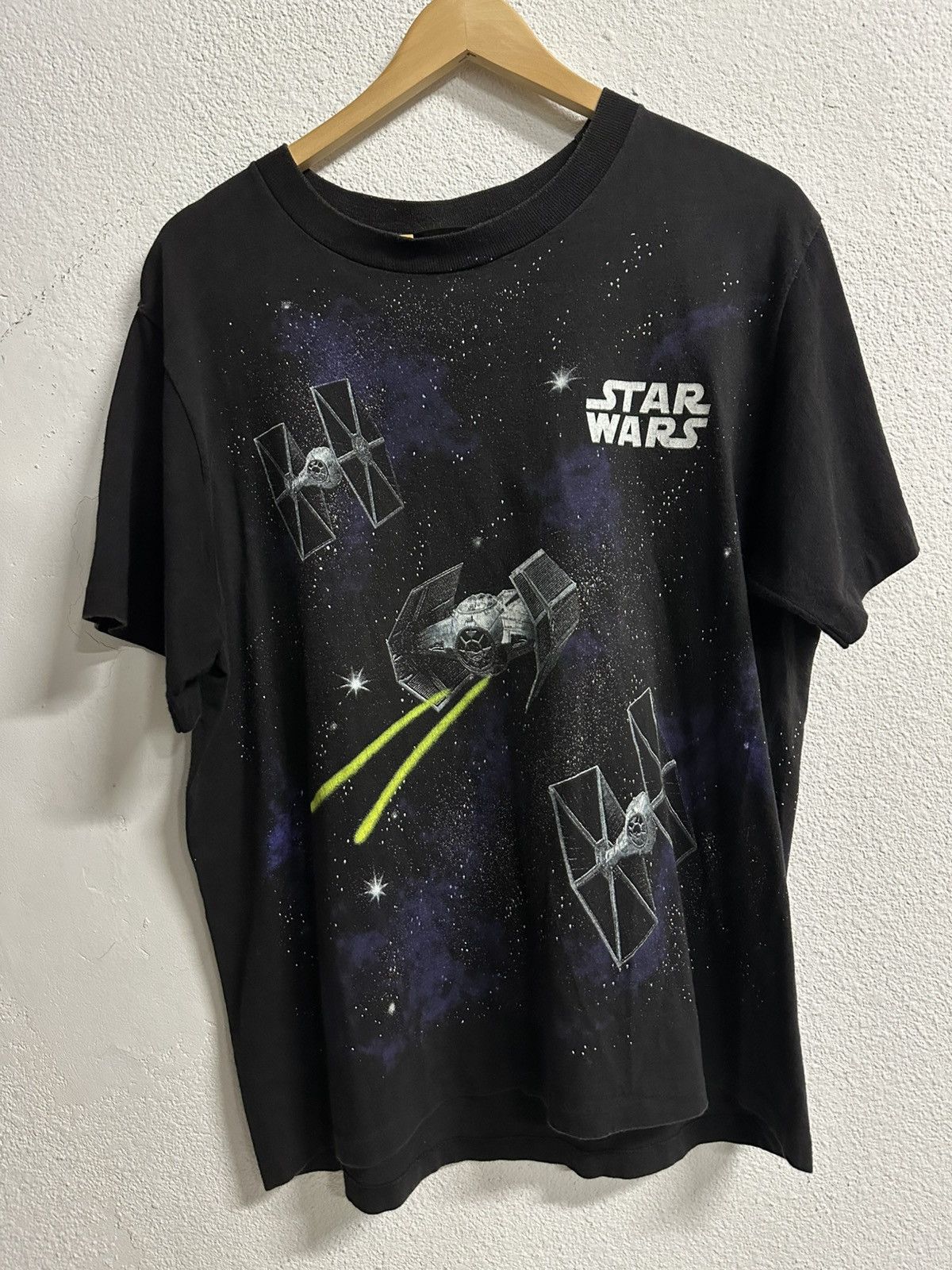 Star Wars 90s Star Wars death star space T-shirt Size US L / EU 52-54 / 3 - 2 Thumbnail