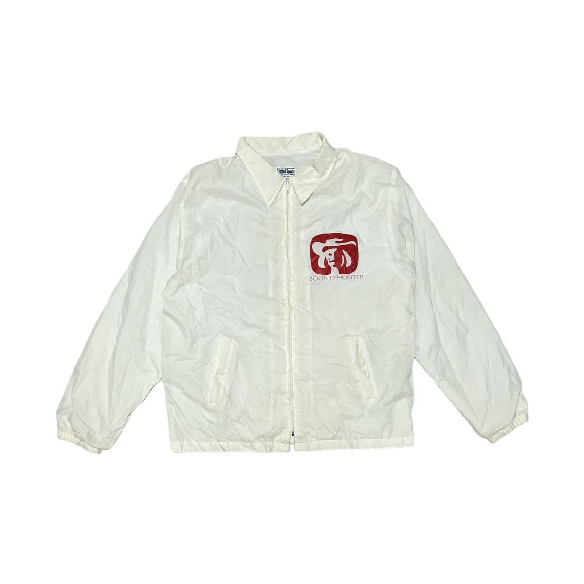 Vintage Bounty Hunter nylon zip jacket