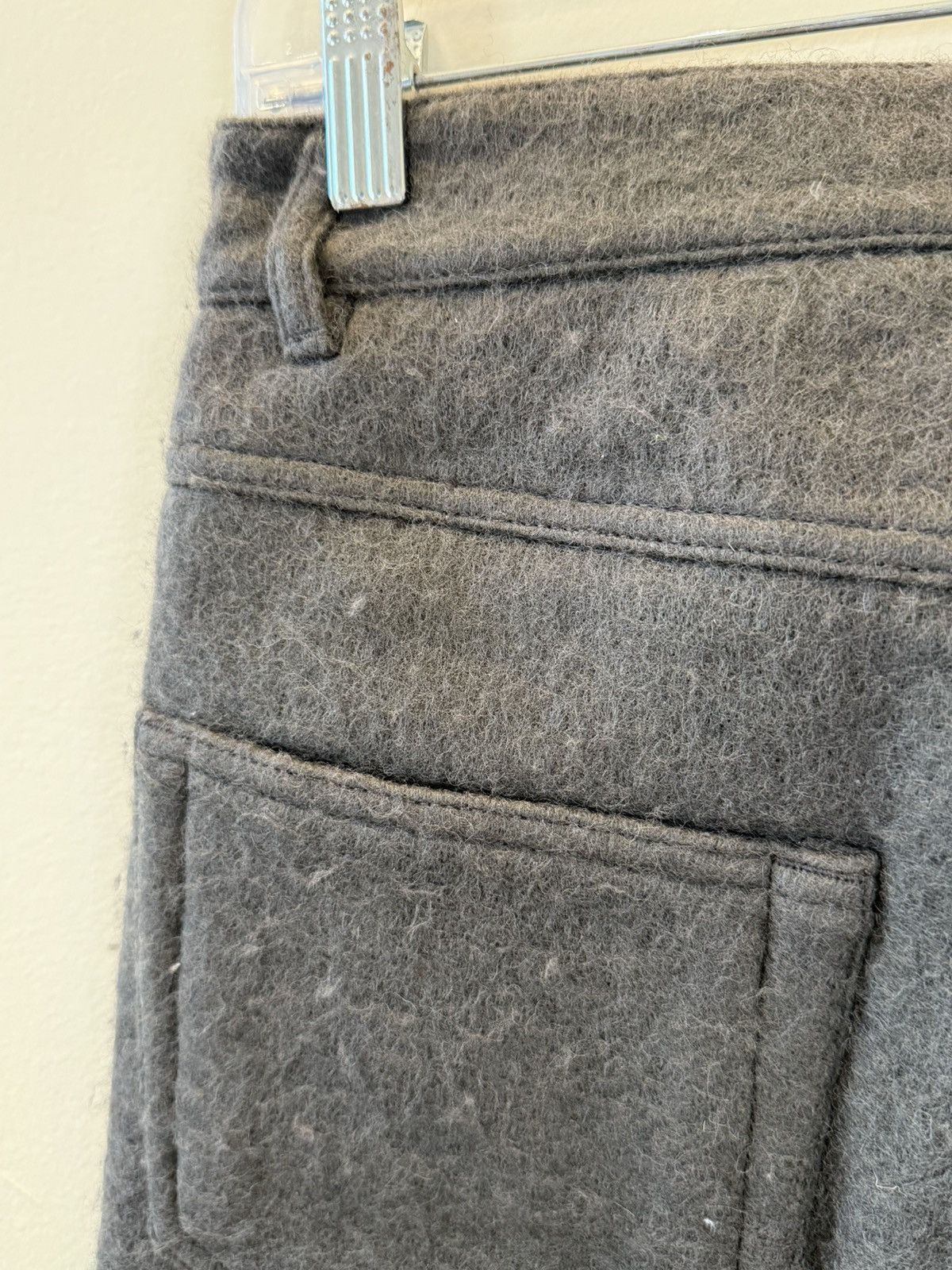 Rick Owens Wool “COLLAPSE JEANS” Size US 28 / EU 44 - 4 Thumbnail